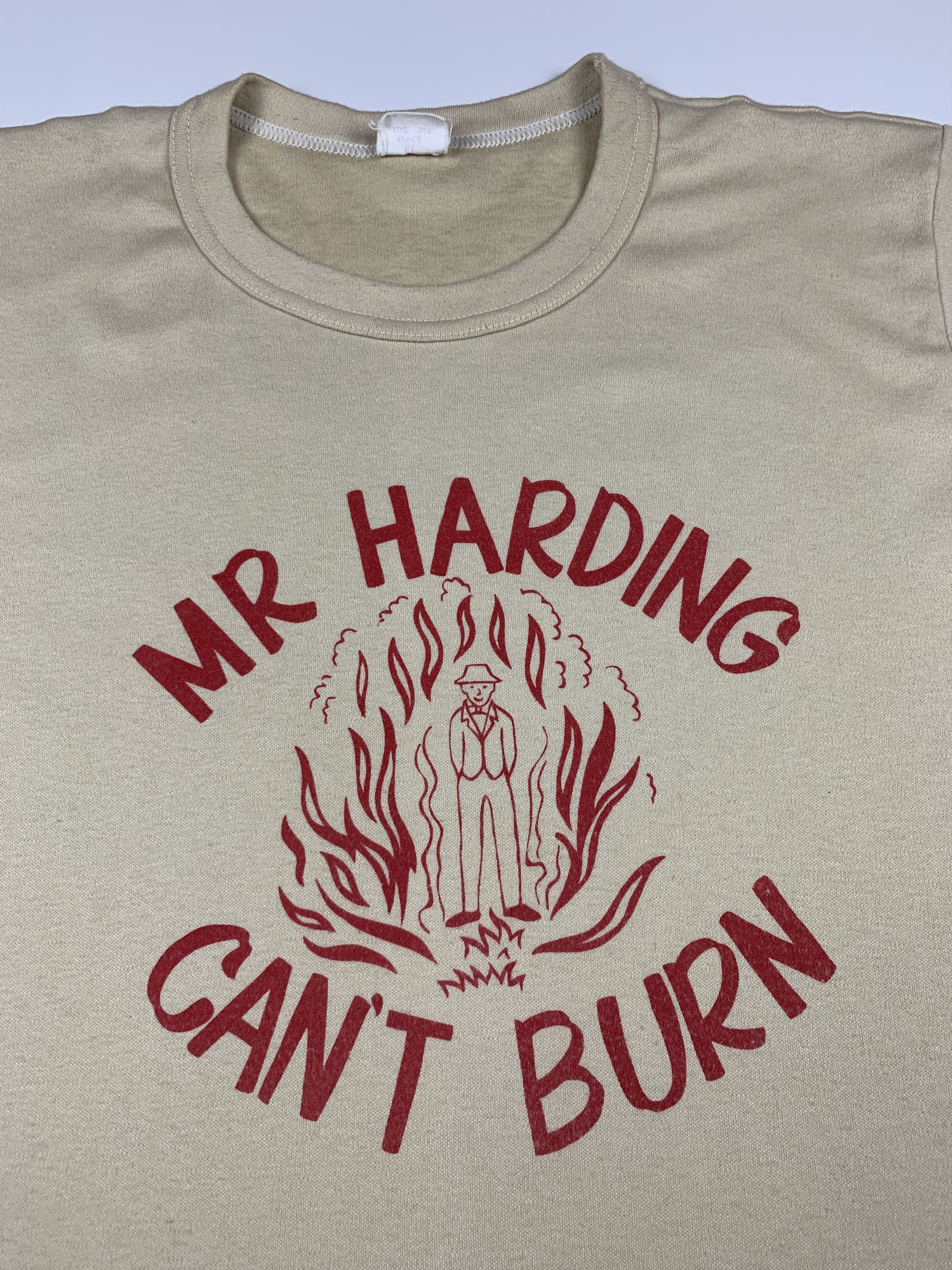 Vintage 80's Mr Harding Can't Burn Barbados Men's T-shirt Size US M / EU 48-50 / 2 - 3 Thumbnail