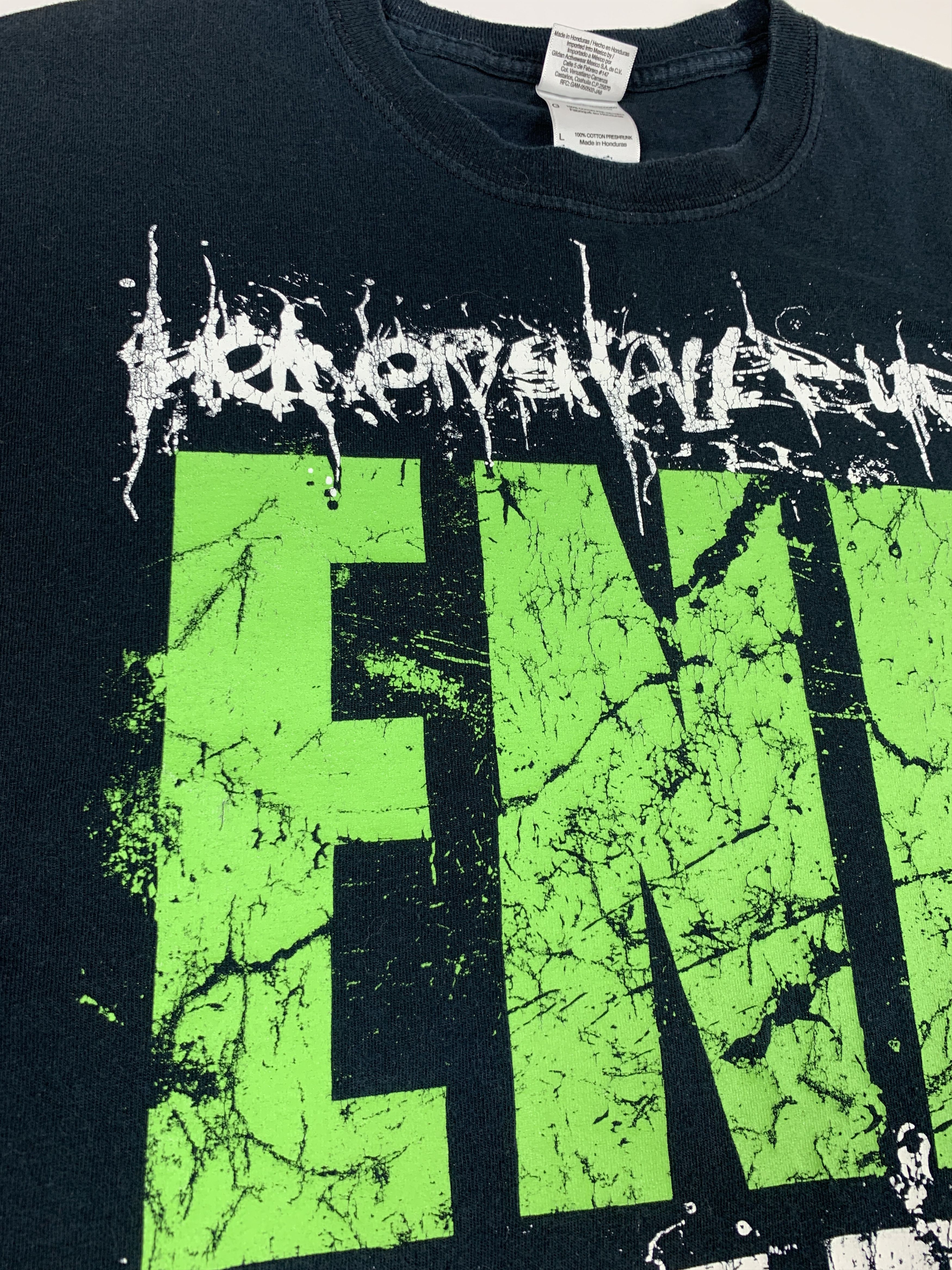 Band Tees Heaven Shall Burn Endzeit Gildan Men's T-shirt Size US L / EU 52-54 / 3 - 4 Thumbnail