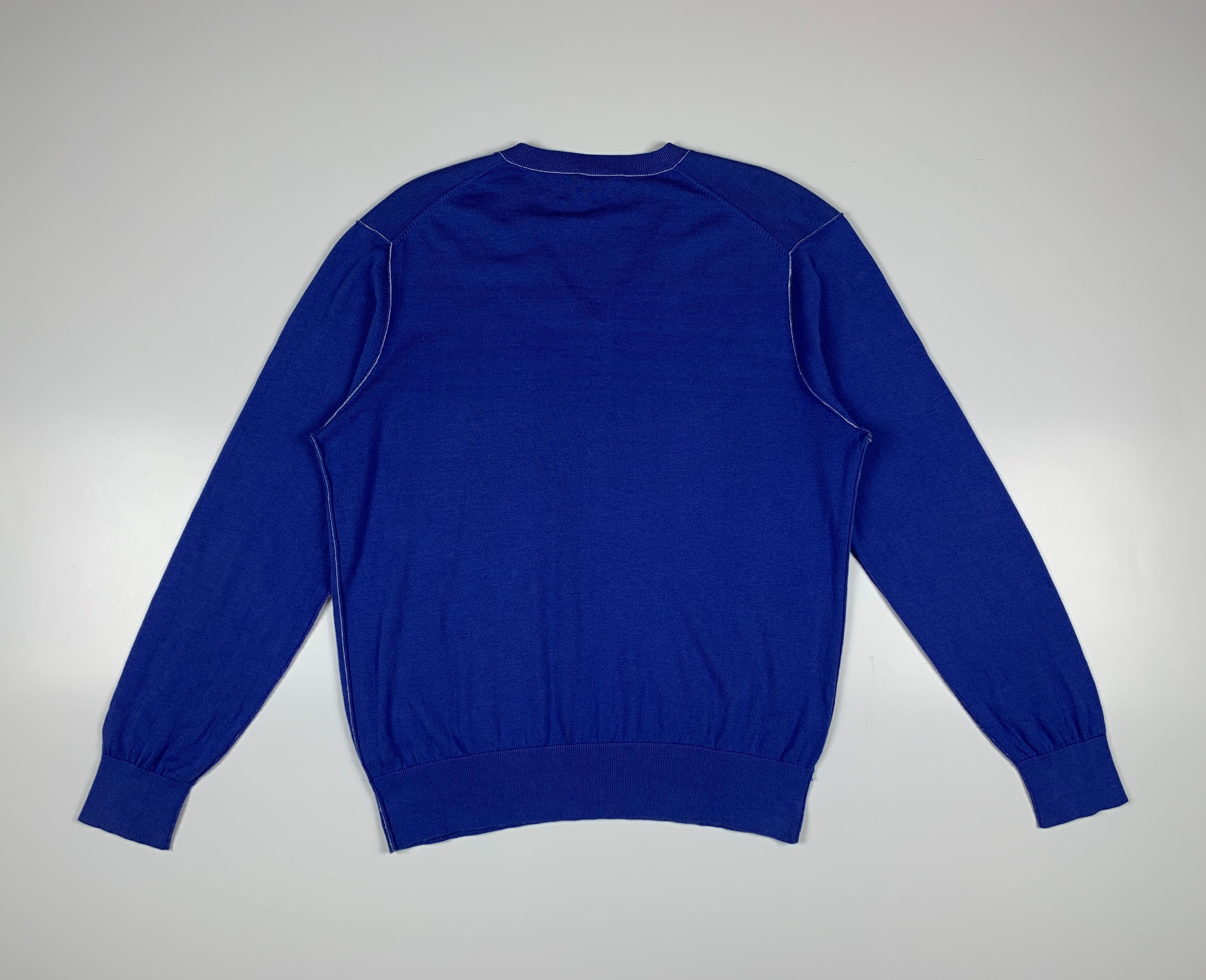 Paul Smith Men's PS Paul Smith V-neck Cotton Light Sweater Size US XL / EU 56 / 4 - 7 Thumbnail
