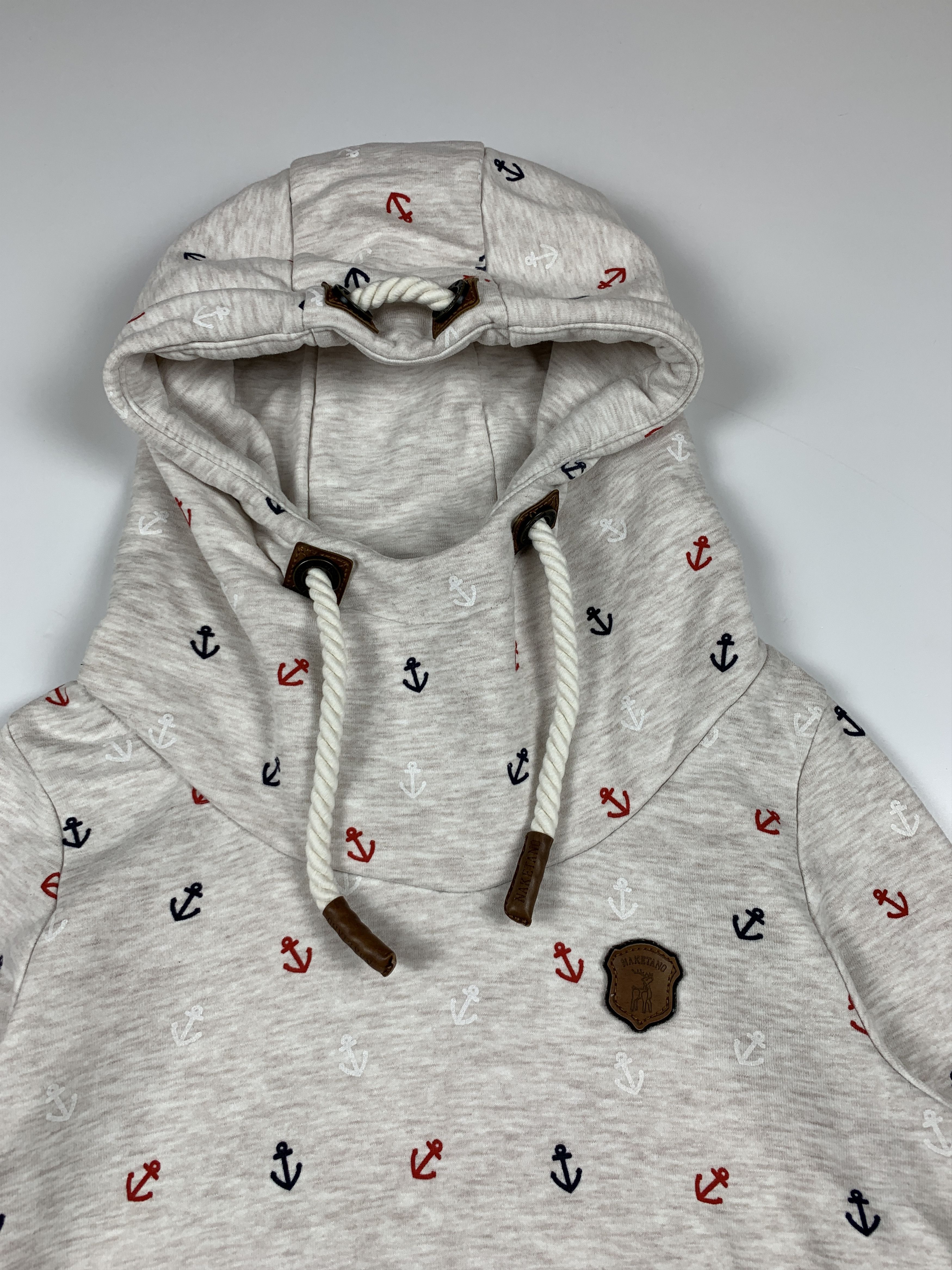 Naketano Naketano Small Ankor Print Wmn's Hoodie Size S / US 4 / IT 40 - 4 Thumbnail