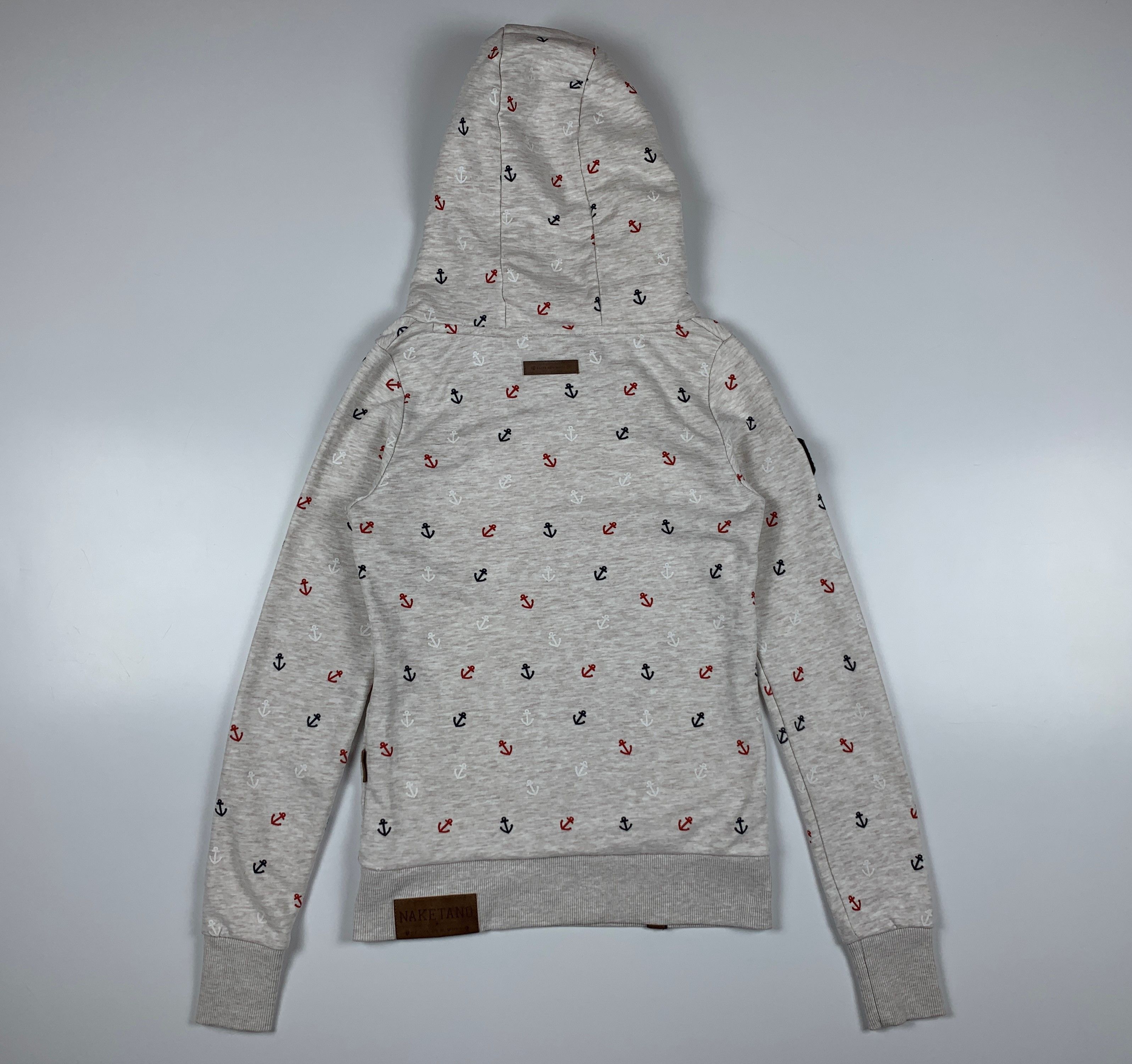 Naketano Naketano Small Ankor Print Wmn's Hoodie Size S / US 4 / IT 40 - 7 Thumbnail