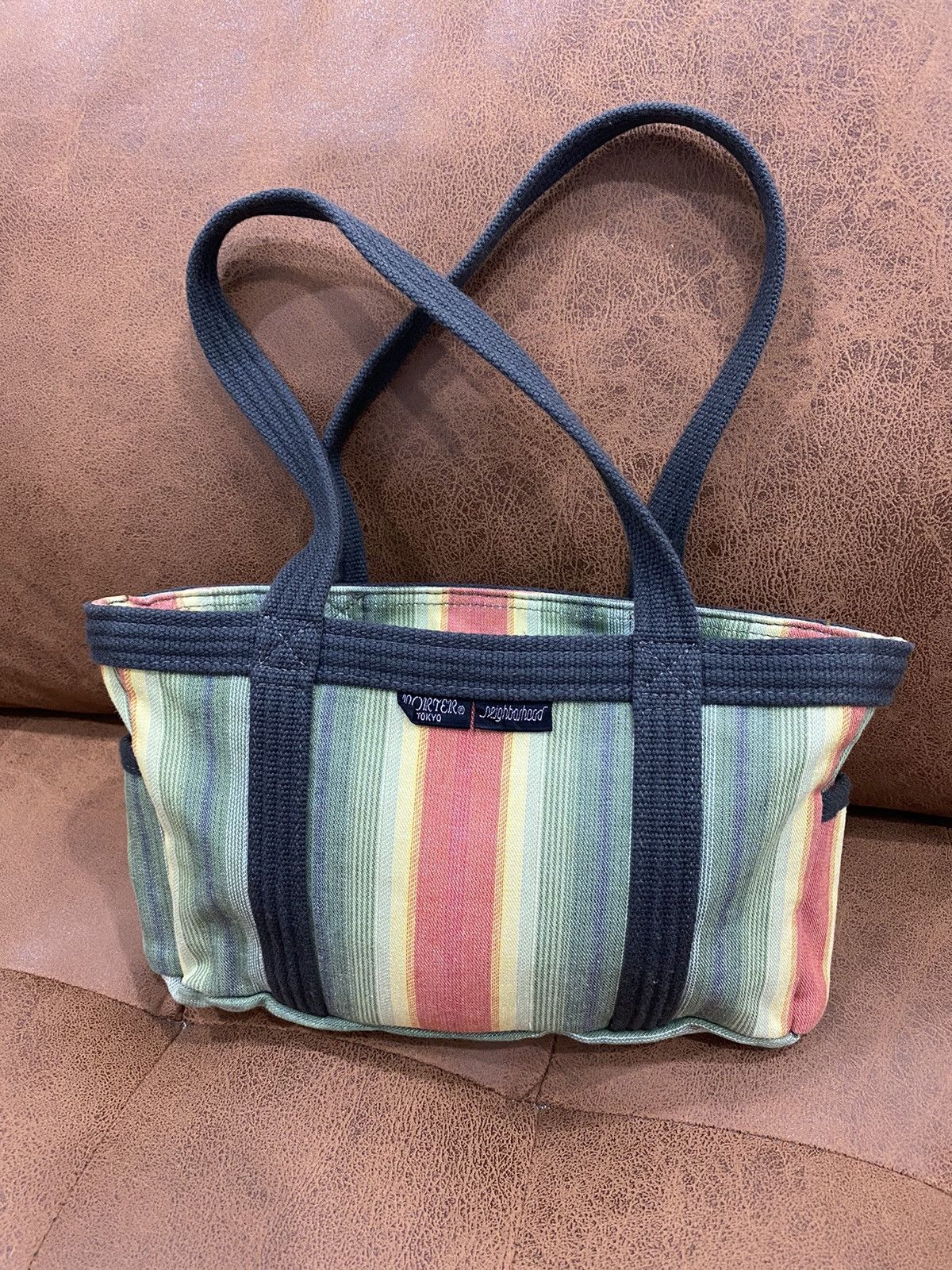 Neighborhood Yoshida Porter x Neighborhood тм Logo Mini Tote Bag Size ONE SIZE - 2 Thumbnail
