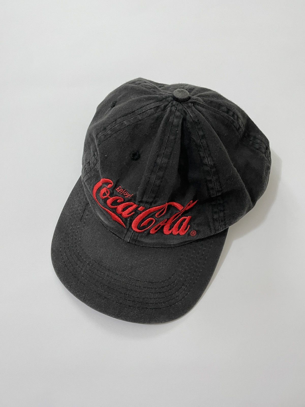 Coca Cola Vintage Coca Cola Embroidered Logo Cap Size ONE SIZE - 2 Thumbnail