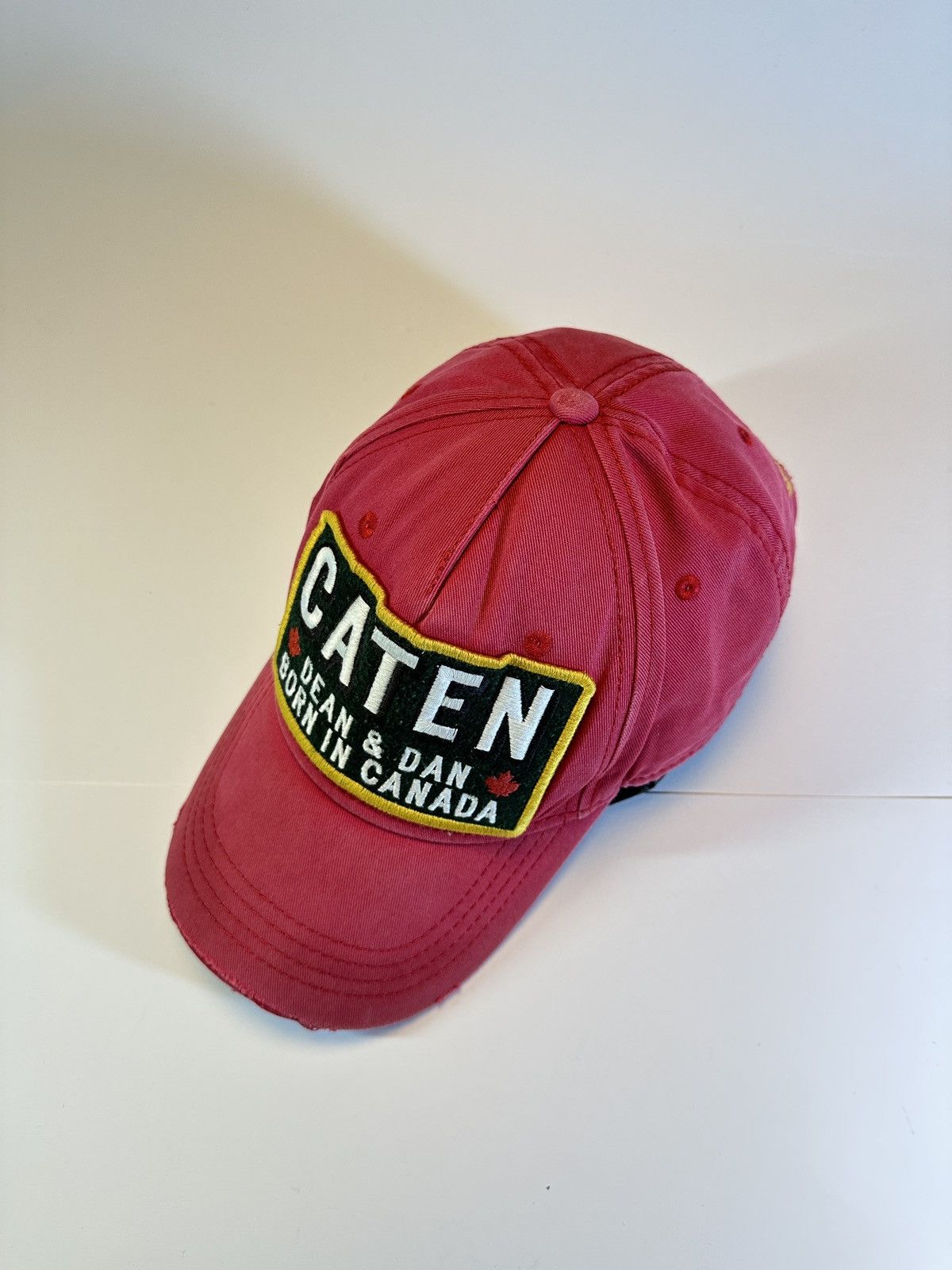 Dsquared2 DSQUARED2 D2 Caten Red Original Born in Canada Cap Size ONE SIZE - 3 Thumbnail