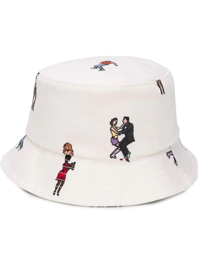 Other Kirin Peggy Gou Dancers White Bucket Hat Size ONE SIZE - 2 Thumbnail