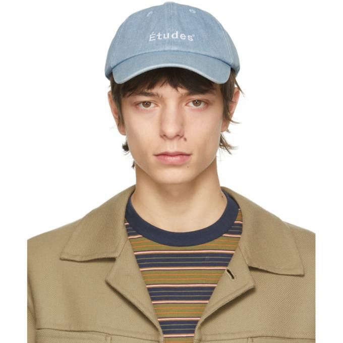 Etudes Etudes Blue Denim Booster Cap Size ONE SIZE - 1 Thumbnail