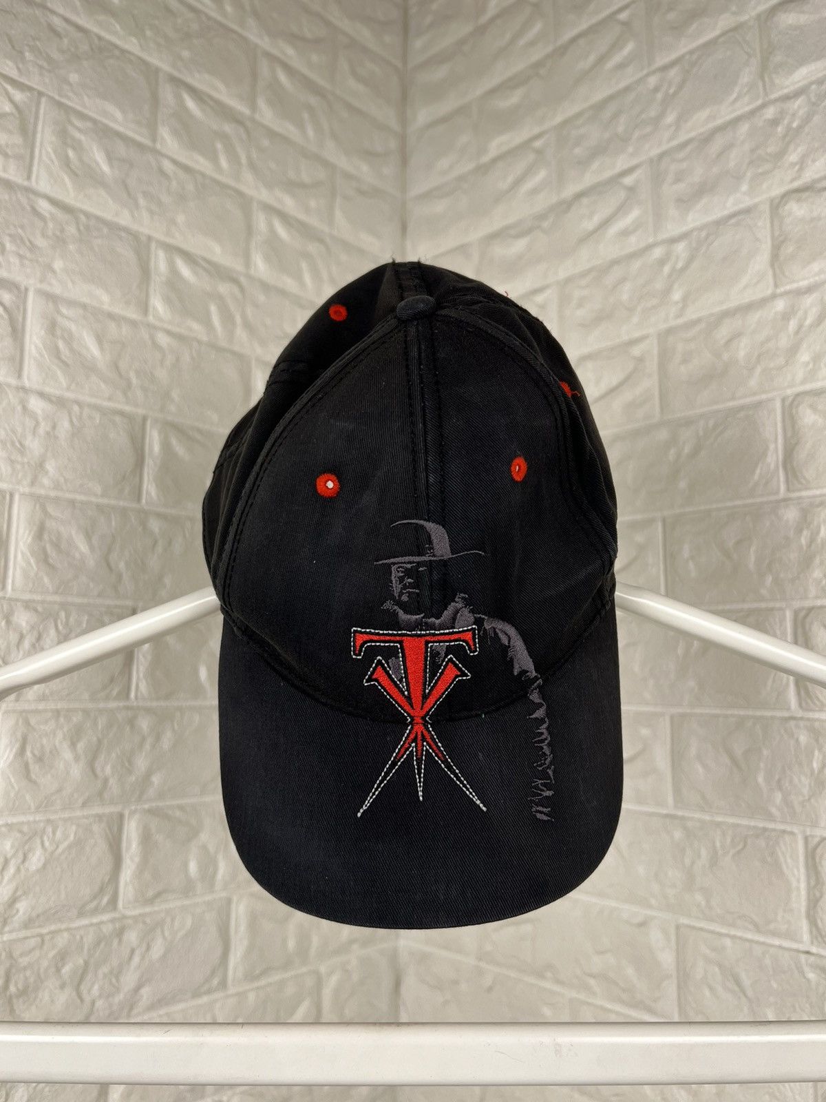 Vintage × WWE × WWF Vintage Wwe Wwf Undertaker Cap Size ONE SIZE - 1 Thumbnail