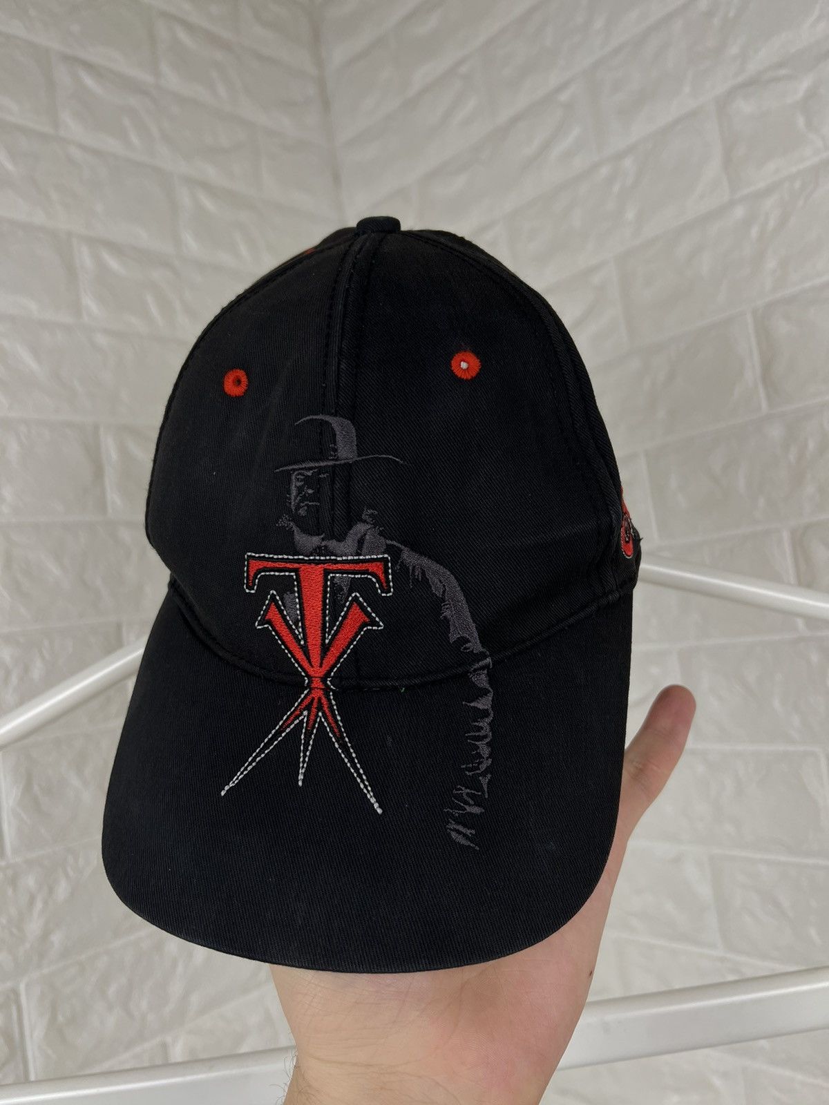 Vintage × WWE × WWF Vintage Wwe Wwf Undertaker Cap Size ONE SIZE - 3 Thumbnail