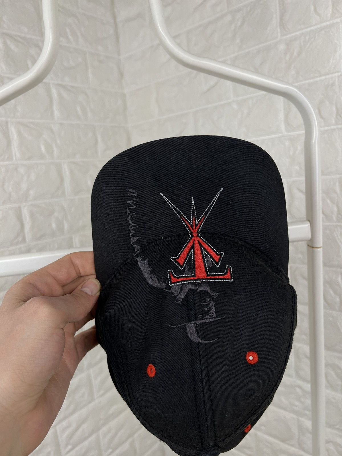 Vintage × WWE × WWF Vintage Wwe Wwf Undertaker Cap Size ONE SIZE - 4 Thumbnail