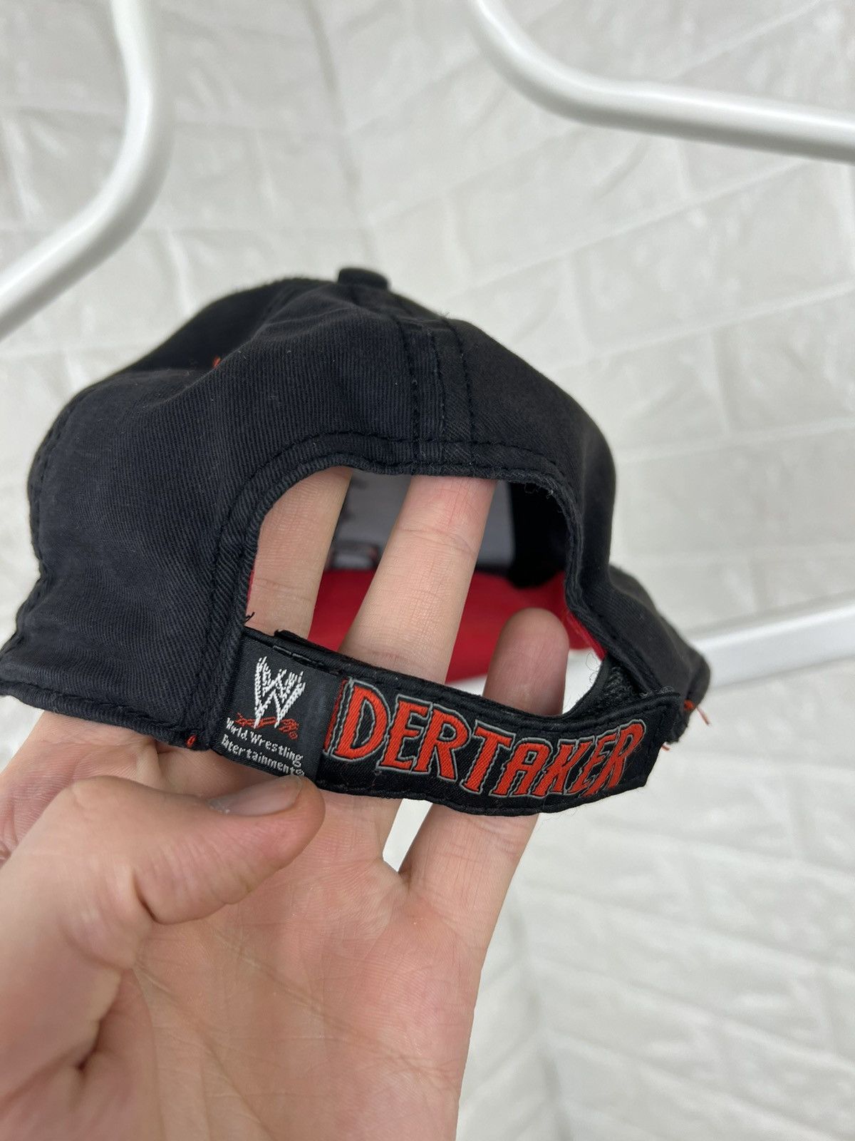 Vintage × WWE × WWF Vintage Wwe Wwf Undertaker Cap Size ONE SIZE - 7 Thumbnail