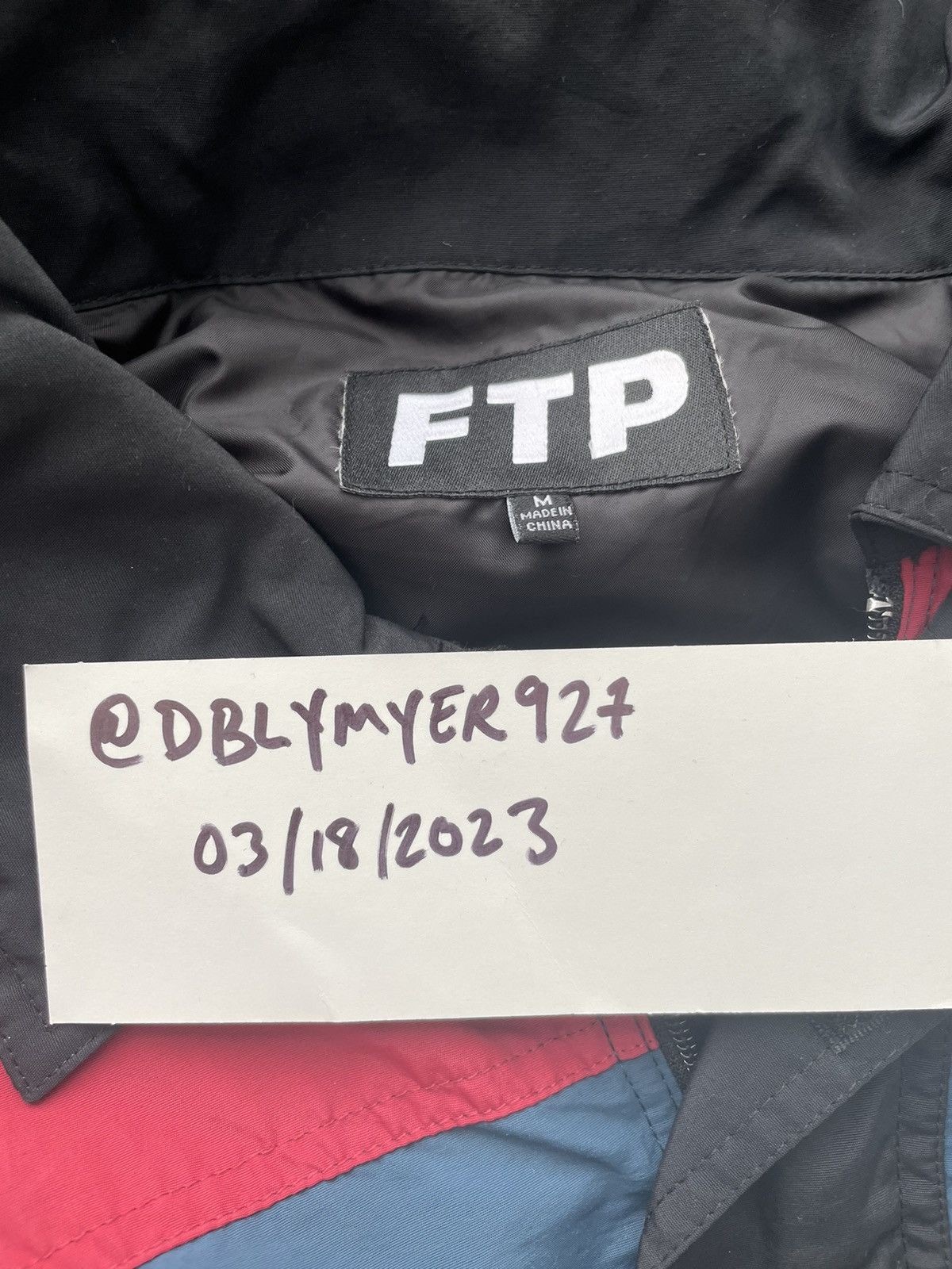 Fuck The Population FTP Color Block Track Jacket Size US M / EU 48-50 / 2 - 6 Thumbnail