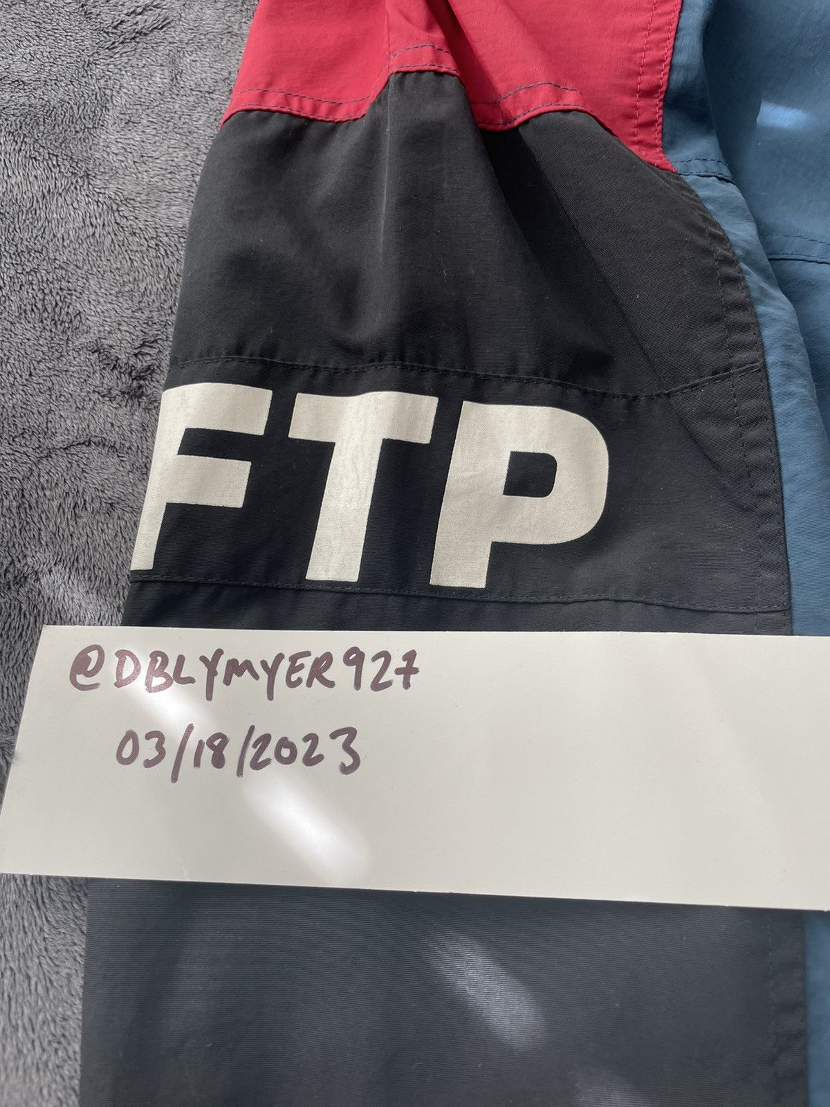 Fuck The Population FTP Color Block Track Jacket Size US M / EU 48-50 / 2 - 4 Thumbnail