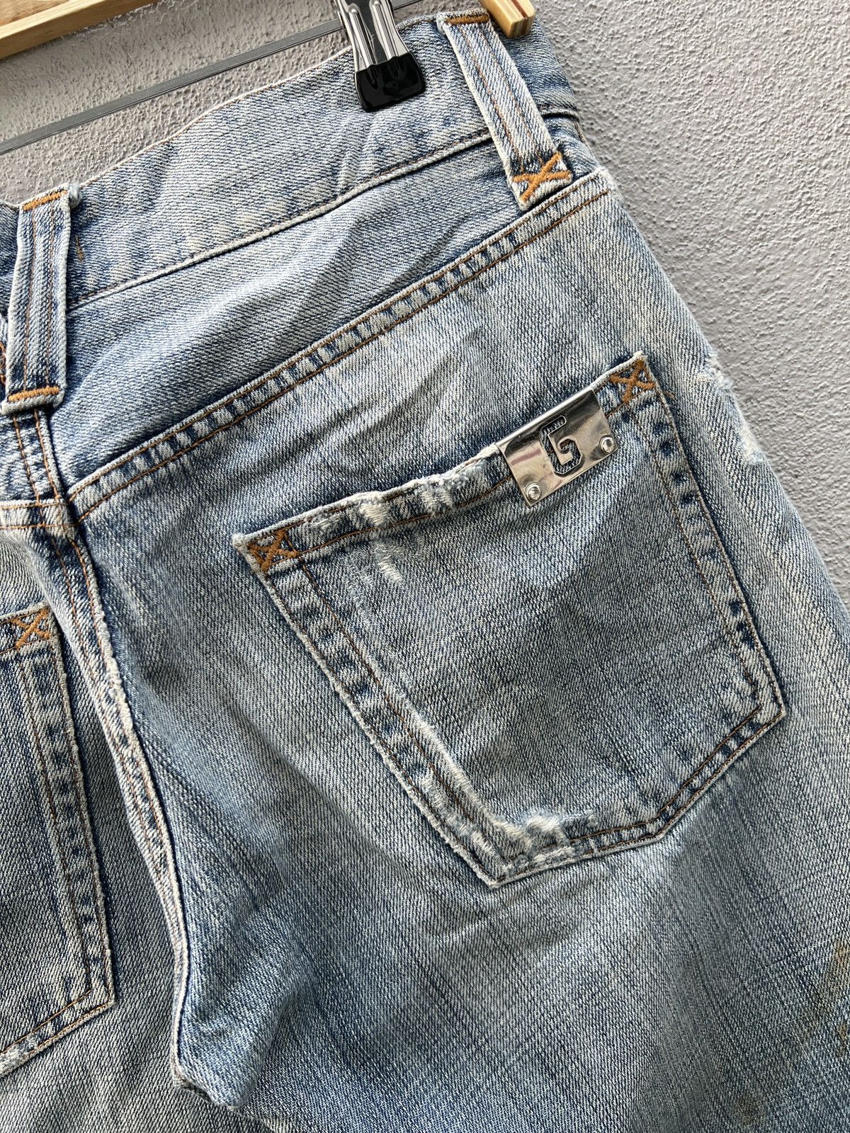 Dolce & Gabbana D&G Boot Cut Distressed Jeans Pants Size US 31 - 8 Thumbnail