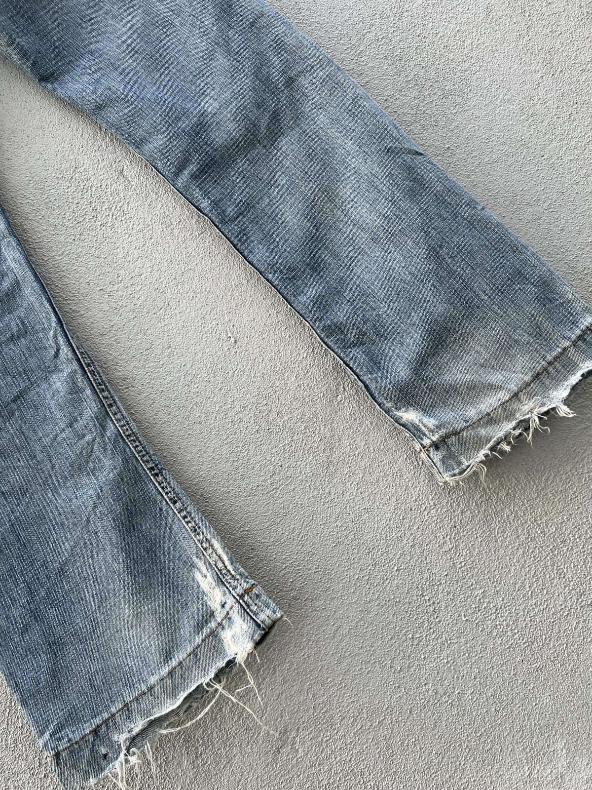 Dolce & Gabbana D&G Boot Cut Distressed Jeans Pants Size US 31 - 9 Thumbnail
