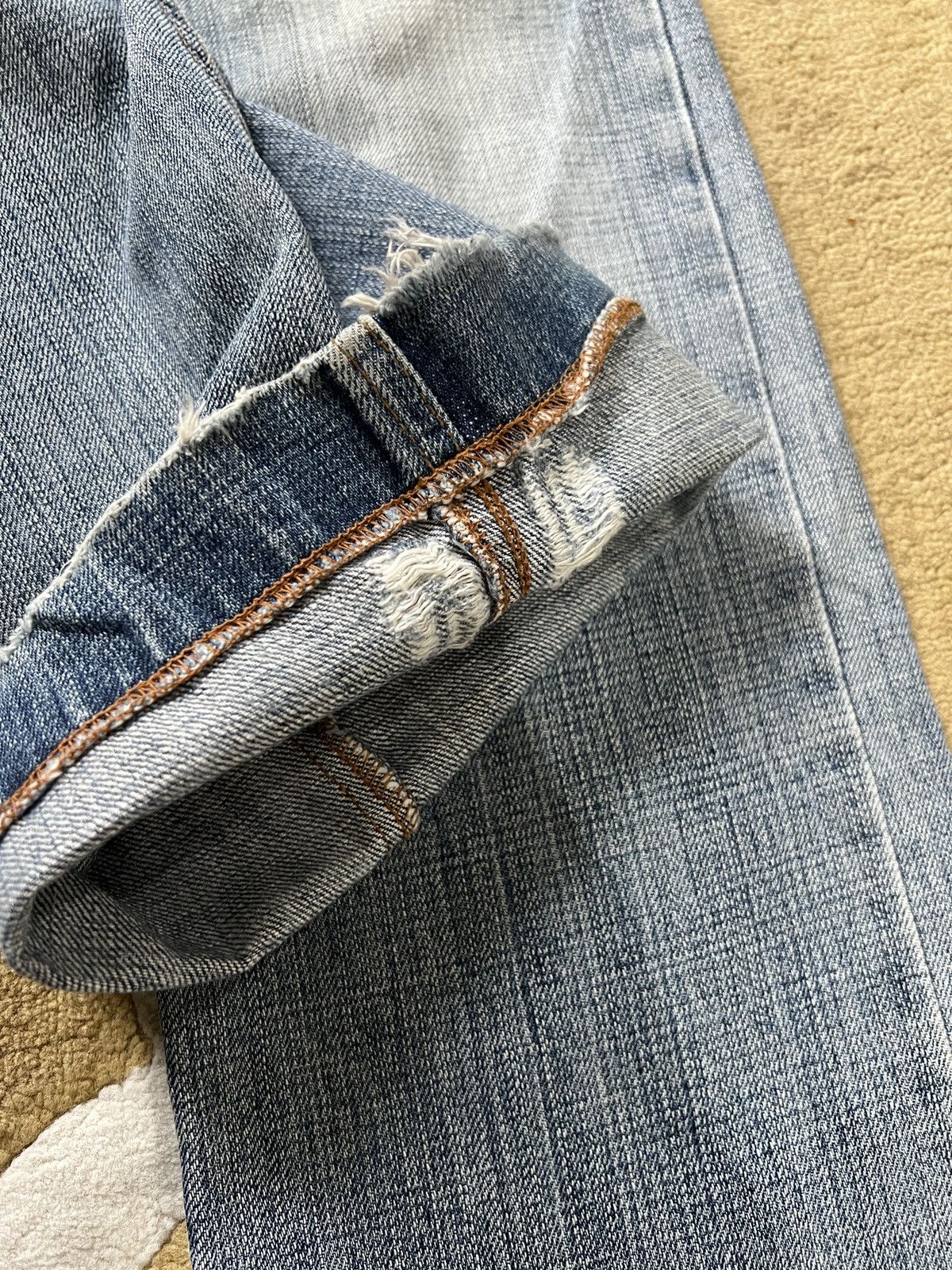 Dolce & Gabbana D&G Boot Cut Distressed Jeans Pants Size US 31 - 6 Thumbnail