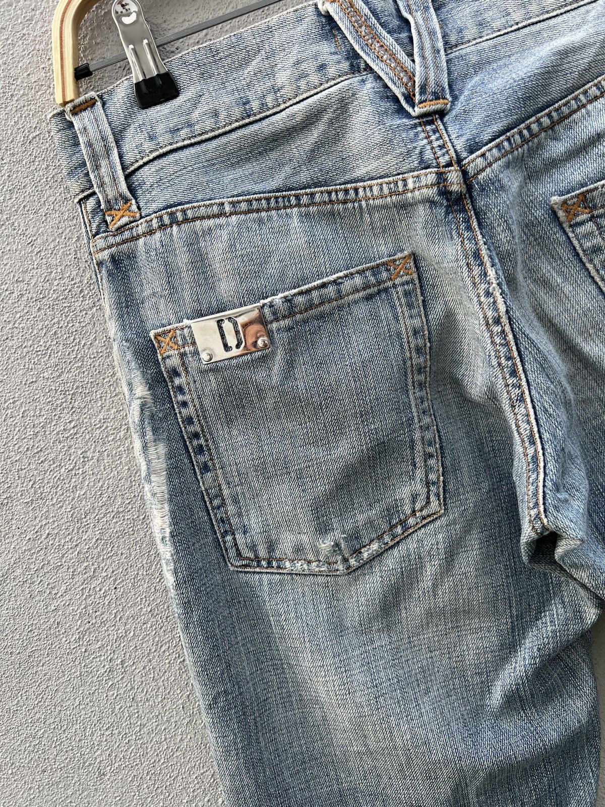 Dolce & Gabbana D&G Boot Cut Distressed Jeans Pants Size US 31 - 7 Thumbnail