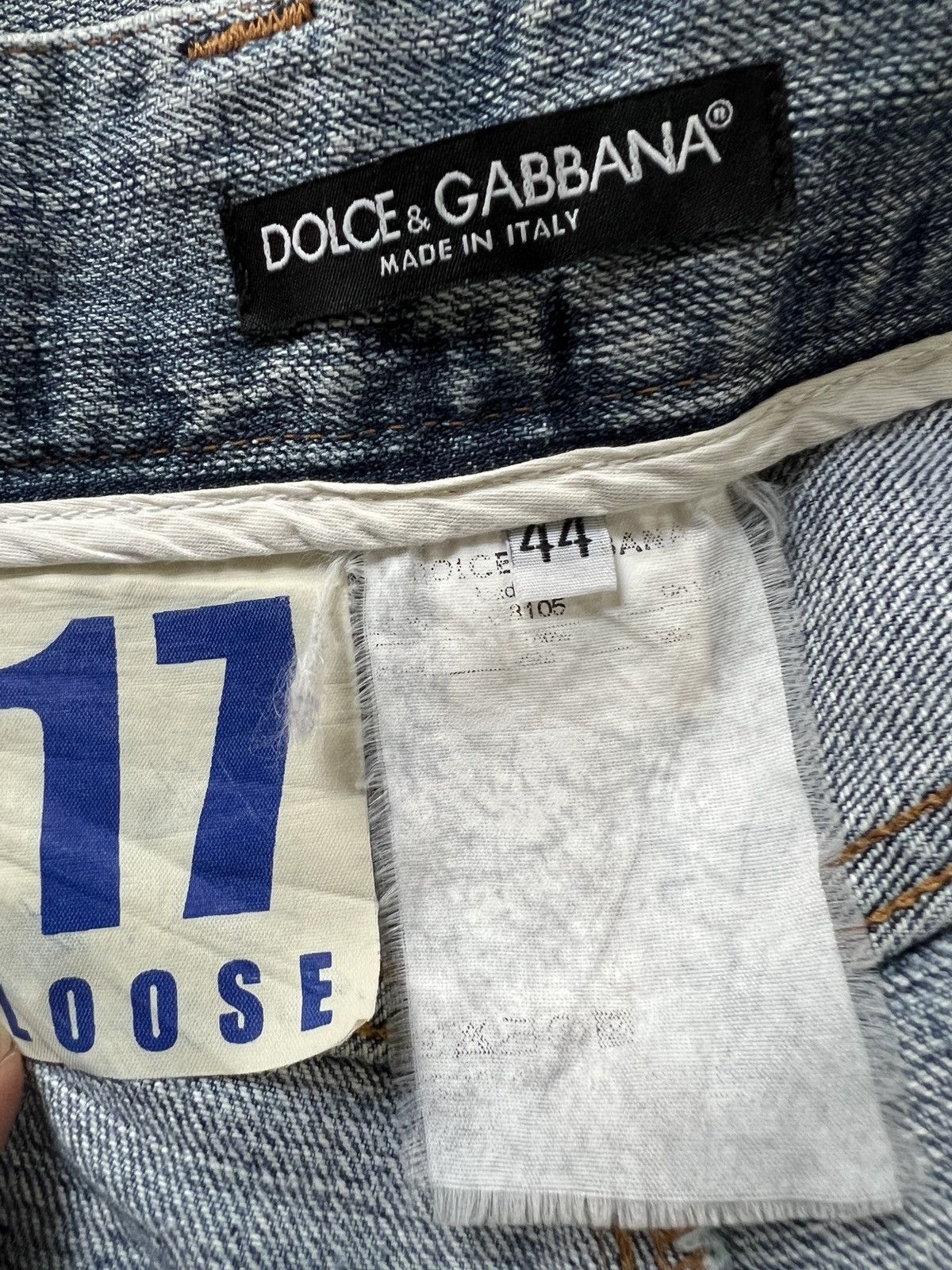 Dolce & Gabbana D&G Boot Cut Distressed Jeans Pants Size US 31 - 12 Thumbnail