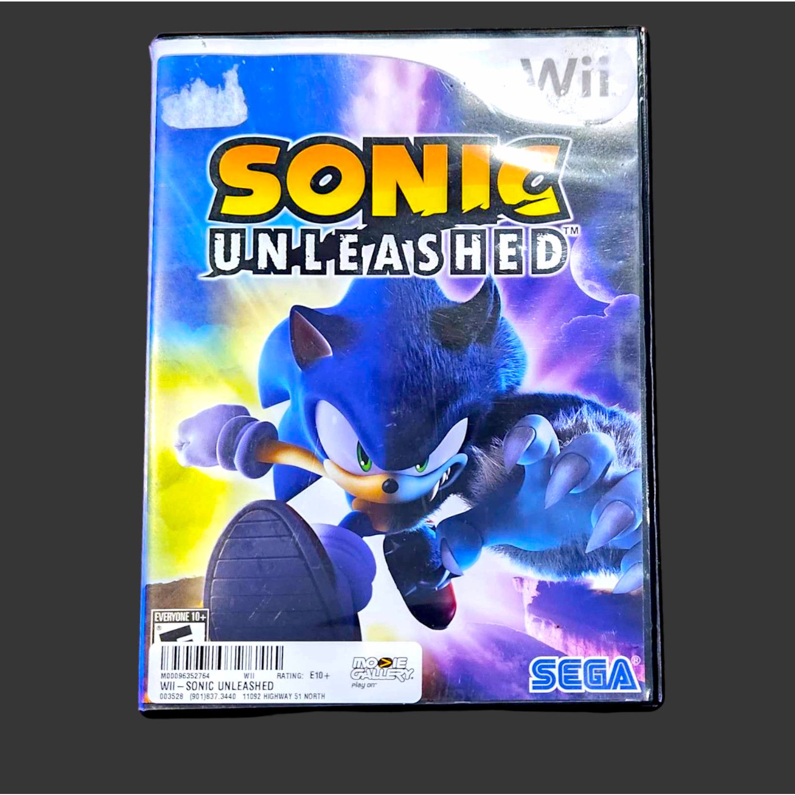 Sonic Unleashed (Nintendo Wii, 2008)Complete with Manual CIB