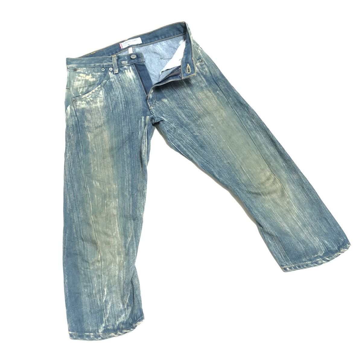 Levi's × Vintage Vintage Levi’s Engineered Tight 3-Quarter Denim Size US 30 / EU 46 - 5 Thumbnail