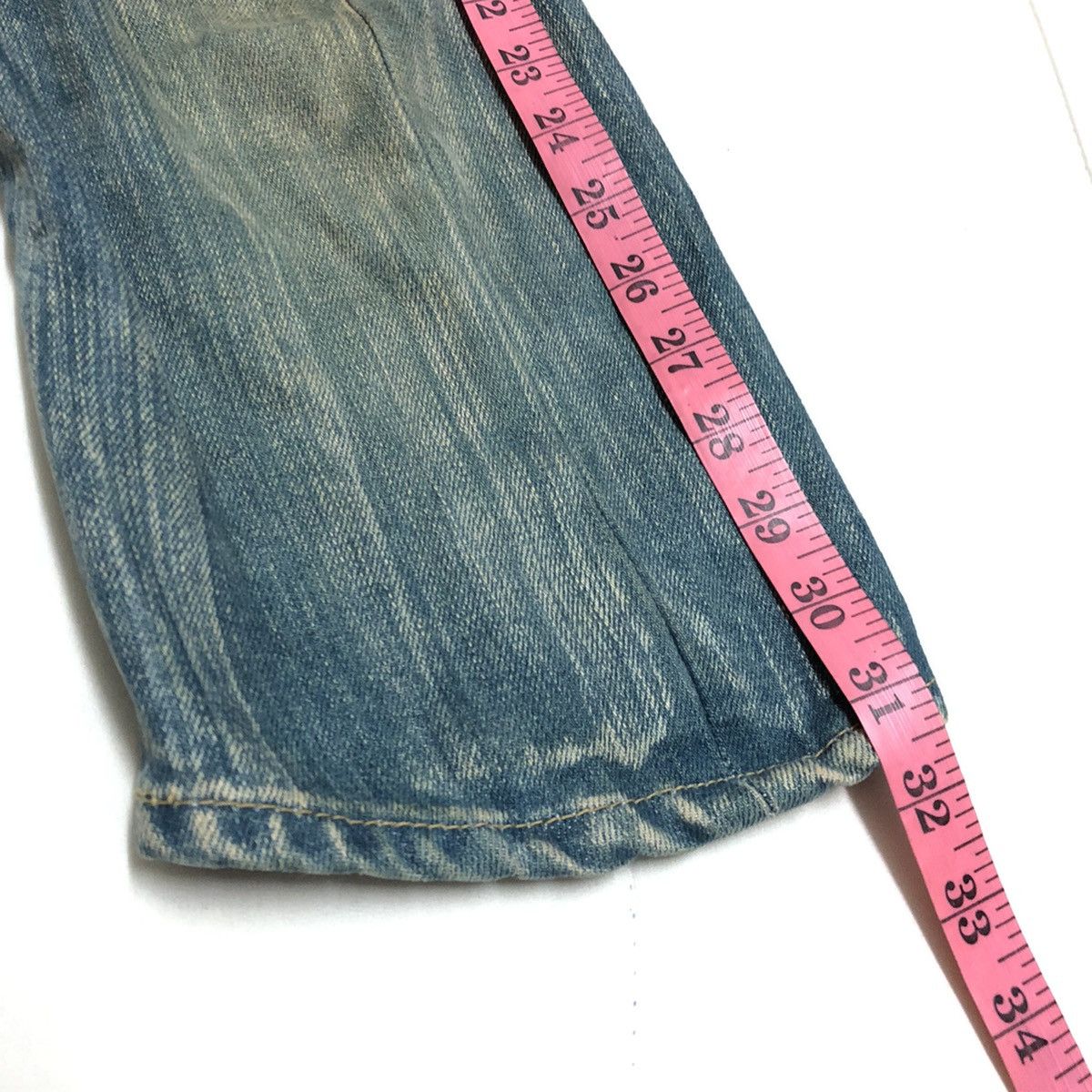 Levi's × Vintage Vintage Levi’s Engineered Tight 3-Quarter Denim Size US 30 / EU 46 - 10 Thumbnail