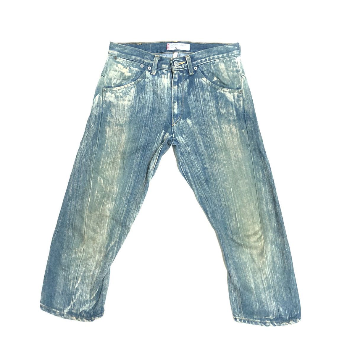 Levi's × Vintage Vintage Levi’s Engineered Tight 3-Quarter Denim Size US 30 / EU 46 - 1 Thumbnail