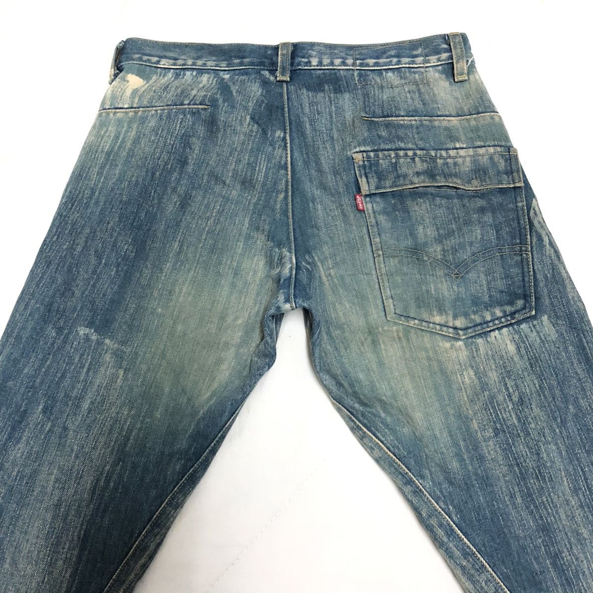 Levi's × Vintage Vintage Levi’s Engineered Tight 3-Quarter Denim Size US 30 / EU 46 - 15 Thumbnail