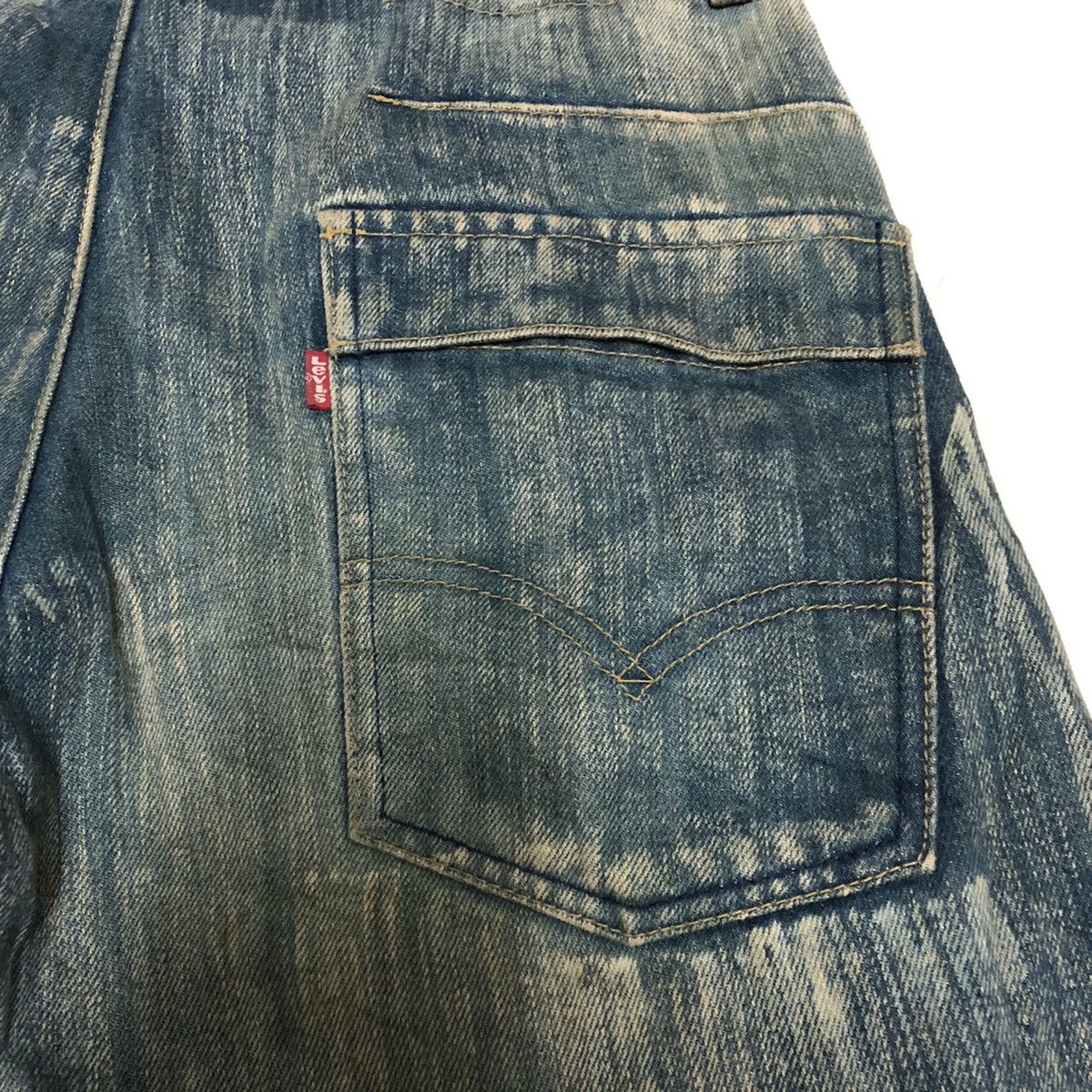 Levi's × Vintage Vintage Levi’s Engineered Tight 3-Quarter Denim Size US 30 / EU 46 - 14 Thumbnail
