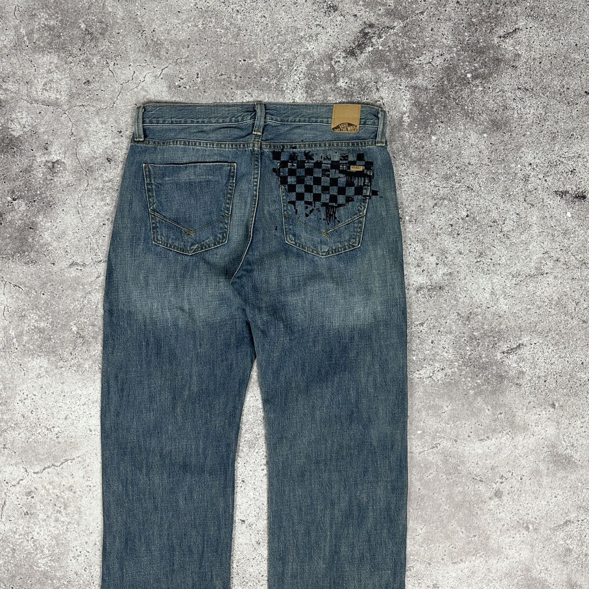 Vans Vintage 00s Vans Checker M straight indigo PP jeans Y2K OG Size US 34 / EU 50 - 2 Thumbnail