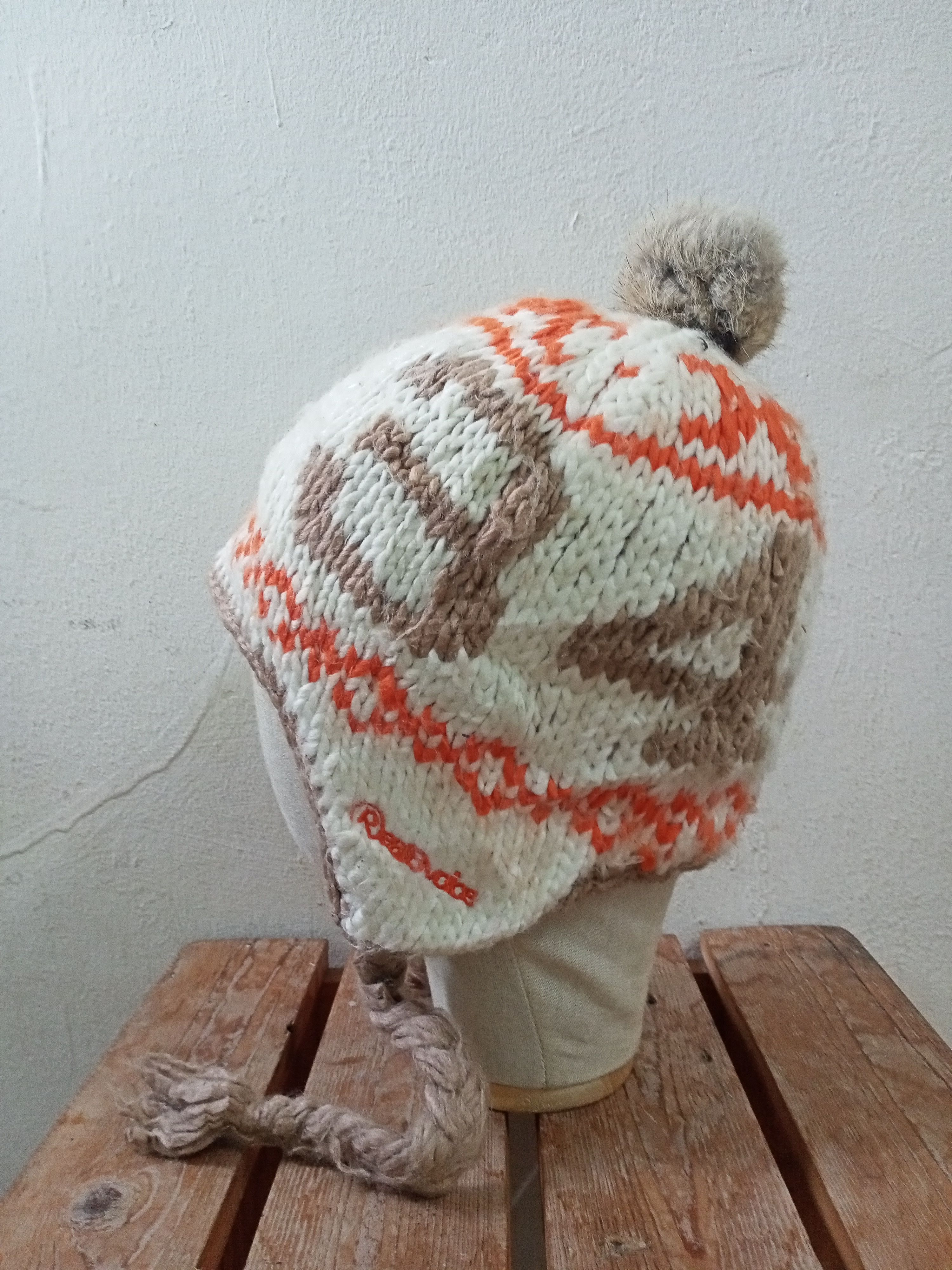 Real B Voice Ear Flap Beanie Hat