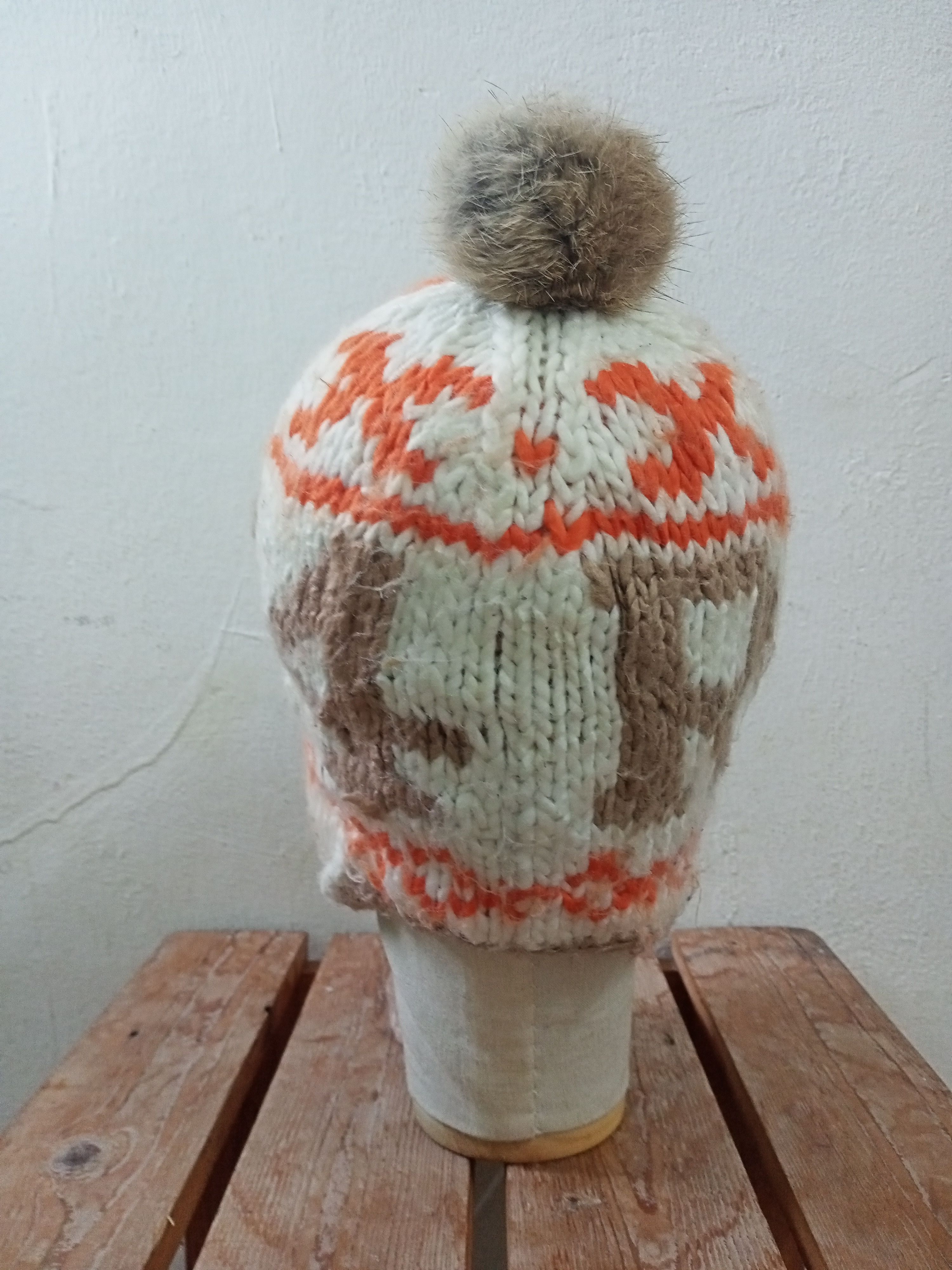 Japanese Brand Real B Voice Ear Flap Beanie Hat Size ONE SIZE - 5 Thumbnail