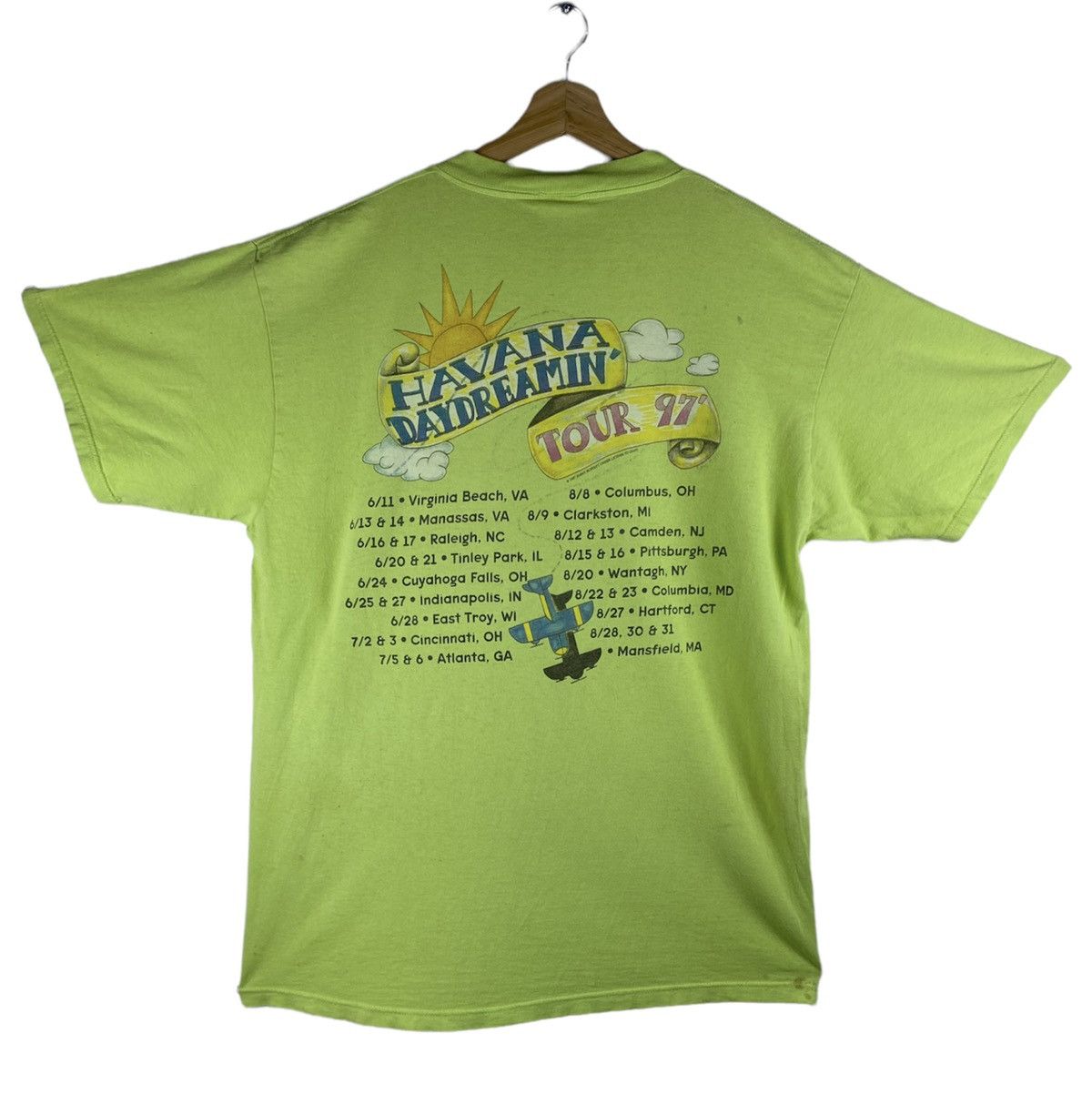 Band Tees Vintage Jimmy Buffet And The Coral Refer Band Tour T shirt Size US XL / EU 56 / 4 - 2 Thumbnail