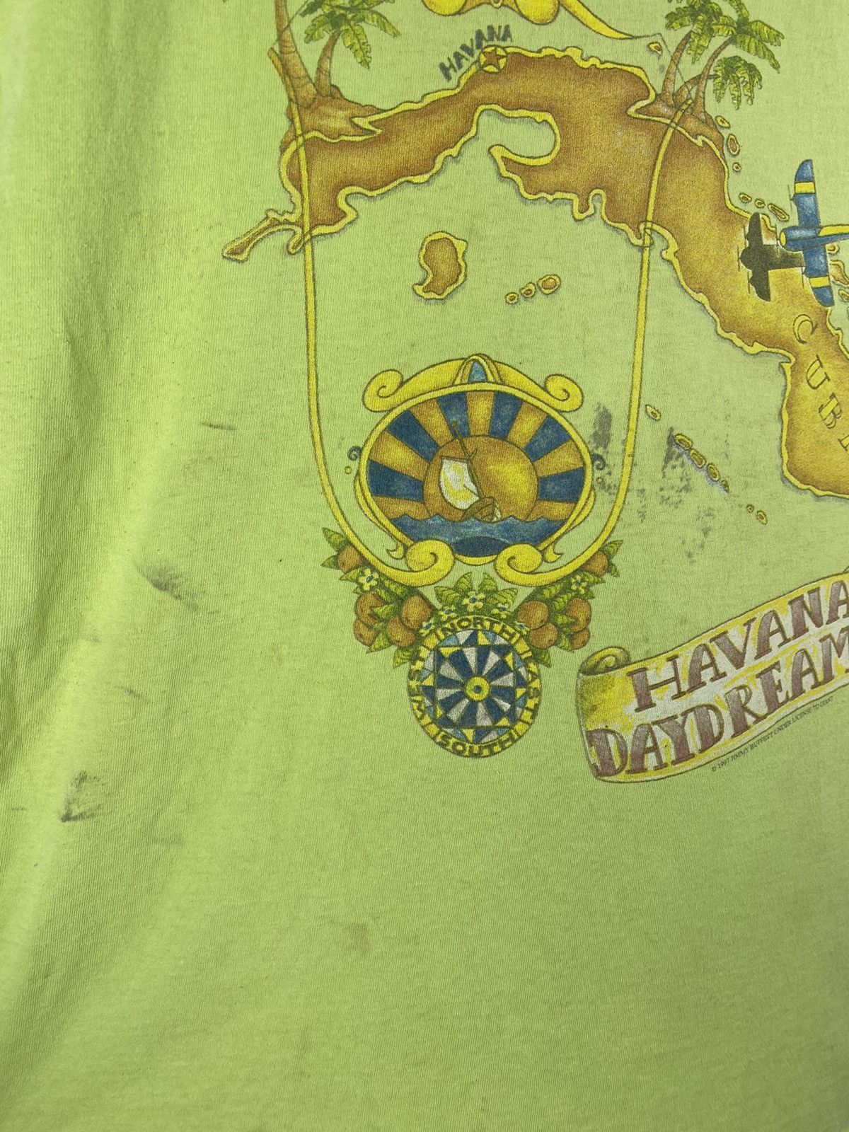 Band Tees Vintage Jimmy Buffet And The Coral Refer Band Tour T shirt Size US XL / EU 56 / 4 - 9 Thumbnail