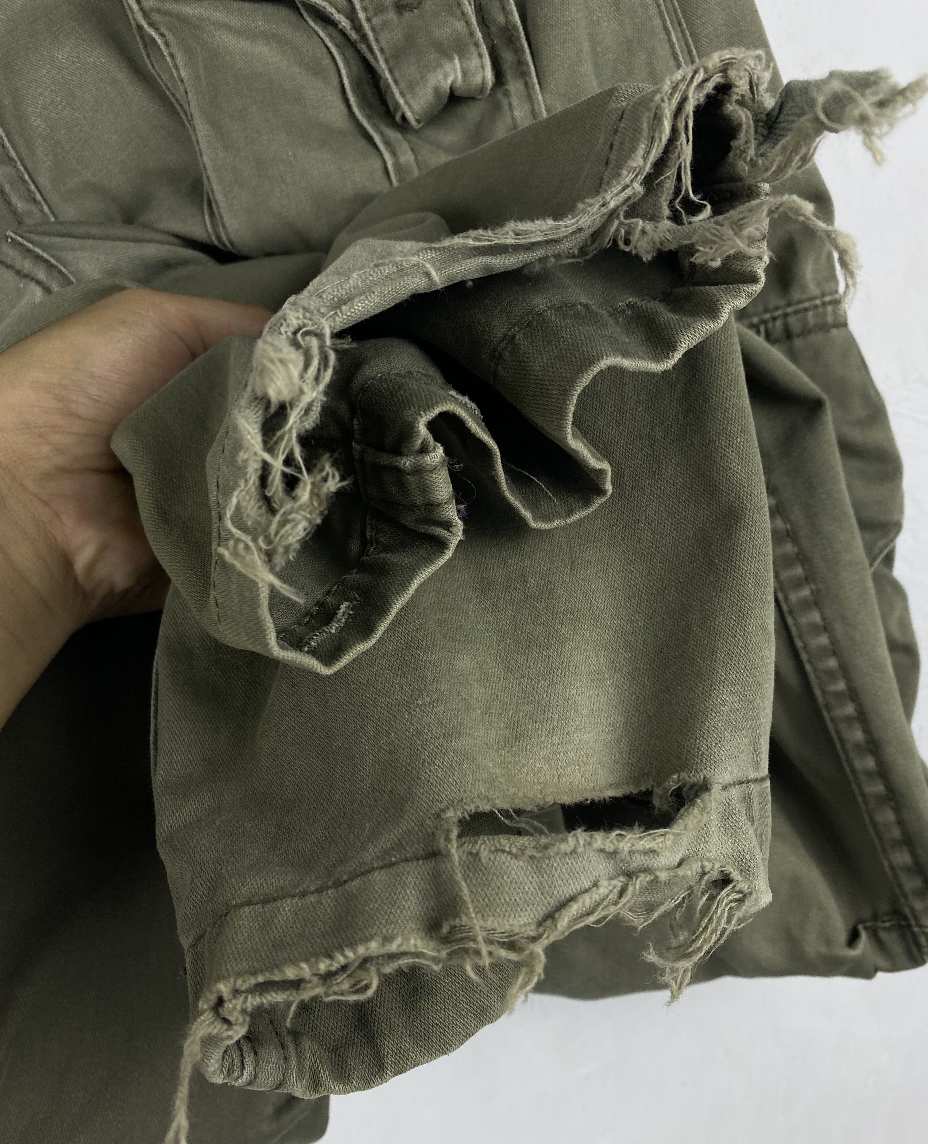 Japanese Brand Vintage Semantic Design Cargo Fatigue Pants Size US 31 - 7 Thumbnail