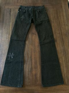 chrome hearts jeans black