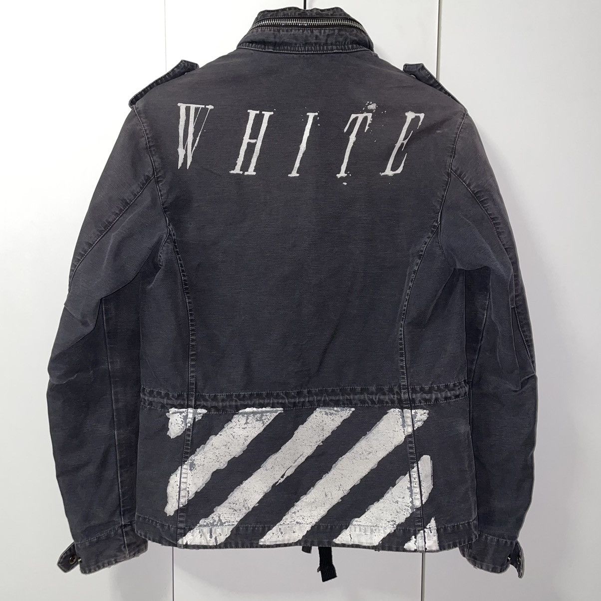 Off-White Off-White Basic M65 Military Jacket Size US S / EU 44-46 / 1 - 1 Thumbnail