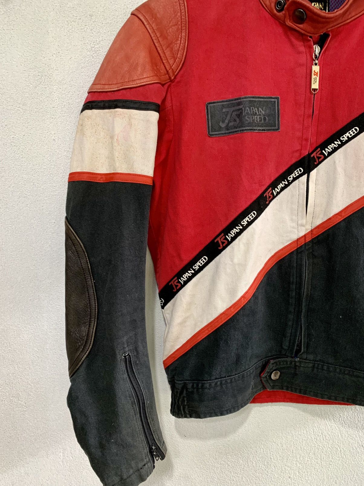 Japanese Brand JP’’Japan Speed Motorcycle Denim Jacket Size US M / EU 48-50 / 2 - 5 Thumbnail
