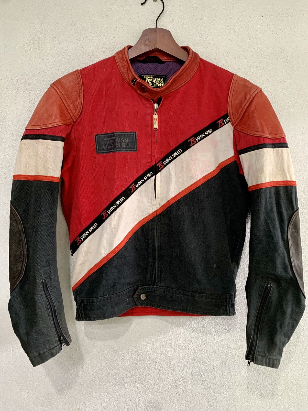 Japanese Brand JP’’Japan Speed Motorcycle Denim Jacket Size US M / EU 48-50 / 2 - 1 Thumbnail