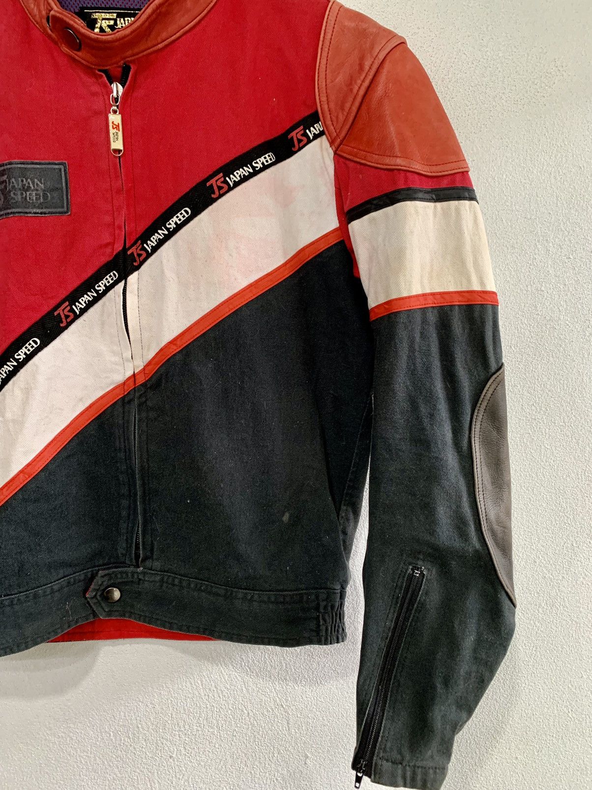 Japanese Brand JP’’Japan Speed Motorcycle Denim Jacket Size US M / EU 48-50 / 2 - 4 Thumbnail