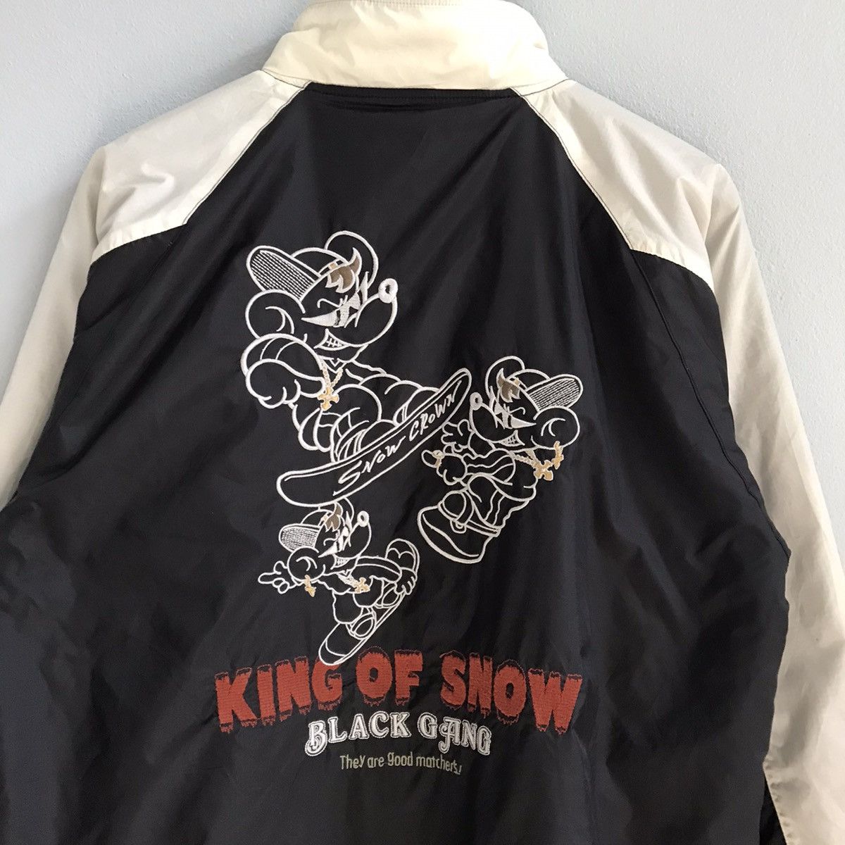 Hockey Skateboards Windproof warmer slicker jacket ski black gang Size US M / EU 48-50 / 2 - 5 Thumbnail