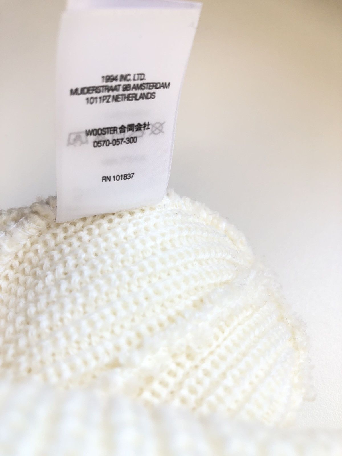 Supreme FW21 Loose Gauge Beanie WHITE Size ONE SIZE - 4 Thumbnail