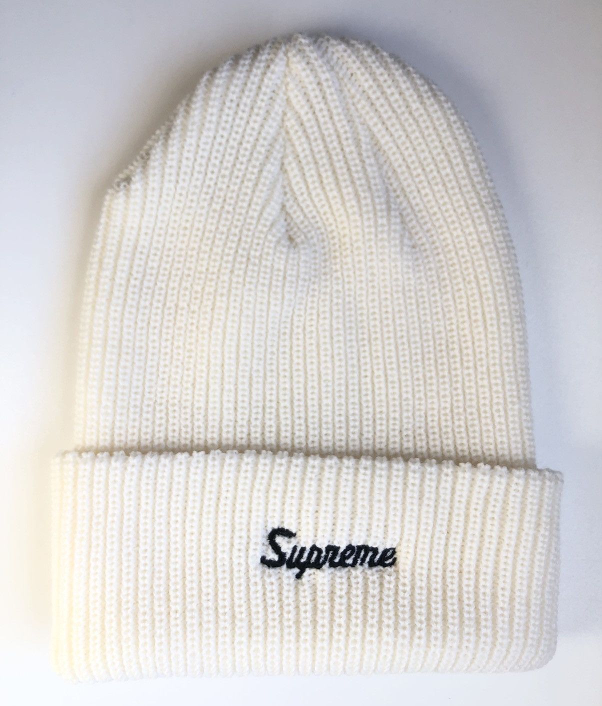 Supreme FW21 Loose Gauge Beanie WHITE Size ONE SIZE - 1 Thumbnail
