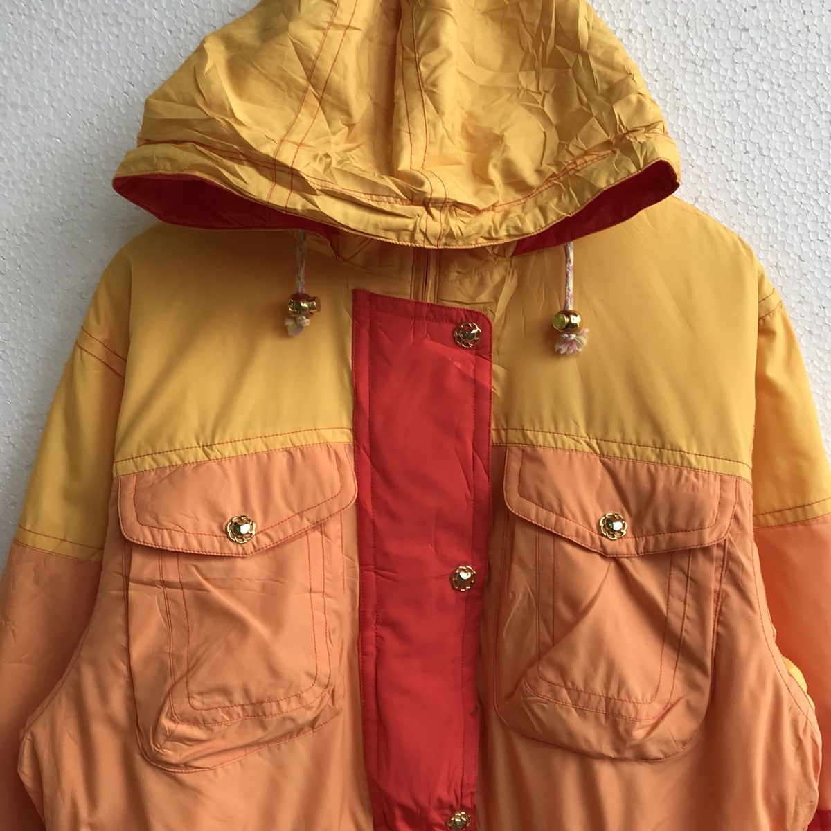 Japanese Brand Esfeel Club Ski Colourblock Hoodie Jacket Size US M / EU 48-50 / 2 - 3 Thumbnail