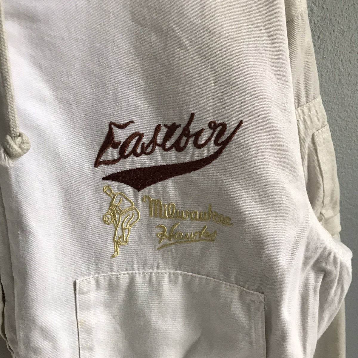 18 East East boy milwaukee hawks bomber cotton Jacket stitch Size US M / EU 48-50 / 2 - 7 Thumbnail