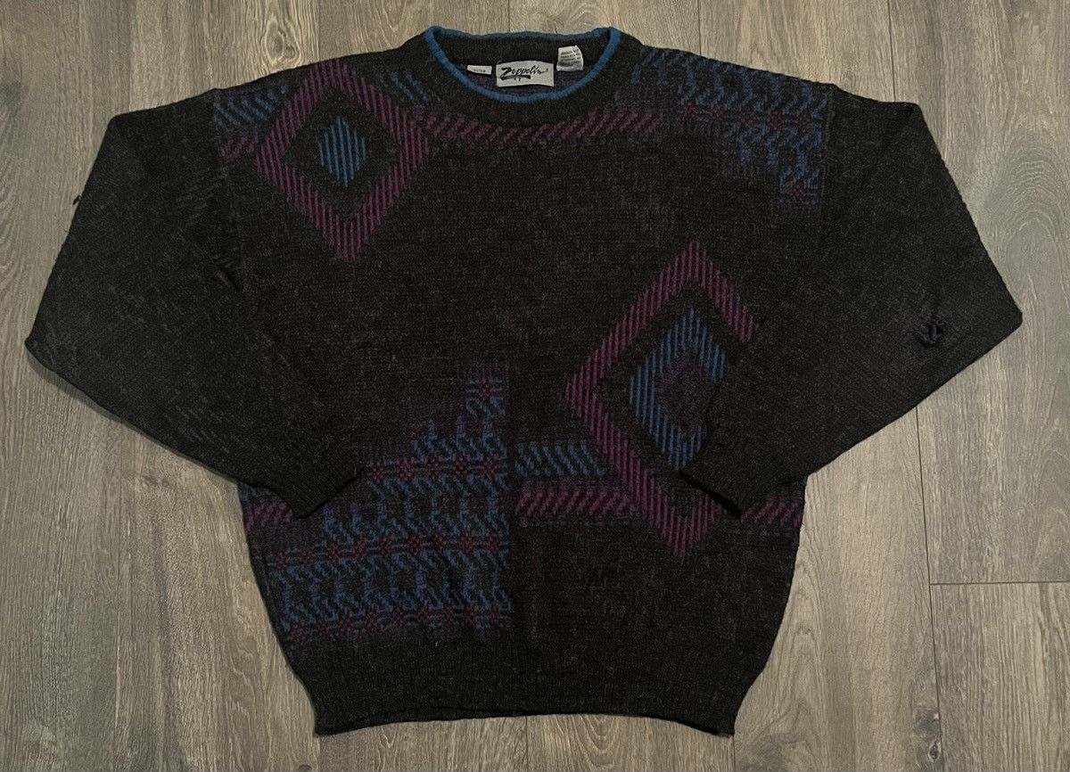 Vintage Vintage 90’s Stranger Things Style Sweater Size US M / EU 48-50 / 2 - 1 Thumbnail