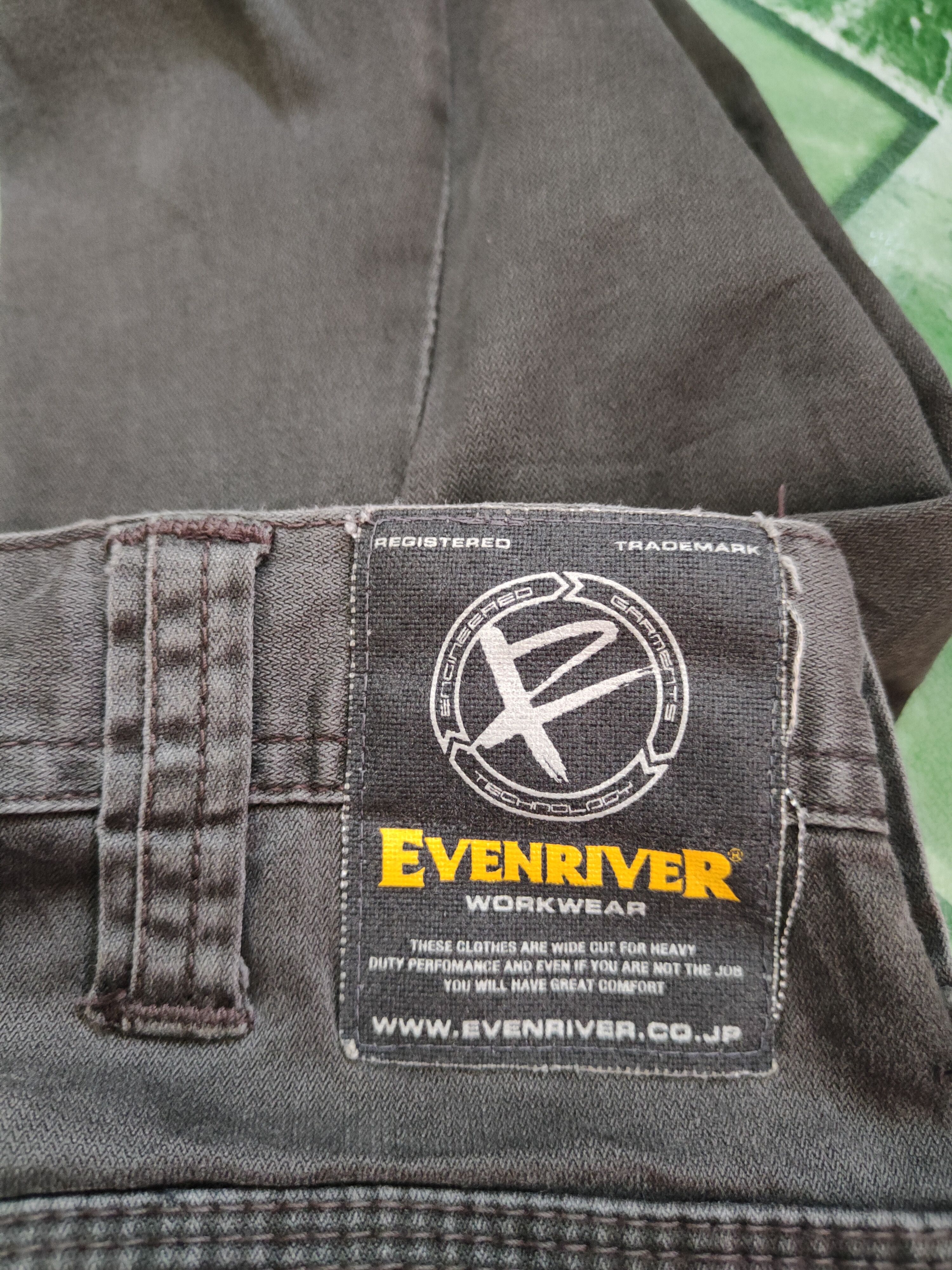 Japanese Brand × Vintage Evenriver Black Faded Tactical Cargo Pants #S518 Size US 30 / EU 46 - 13 Thumbnail