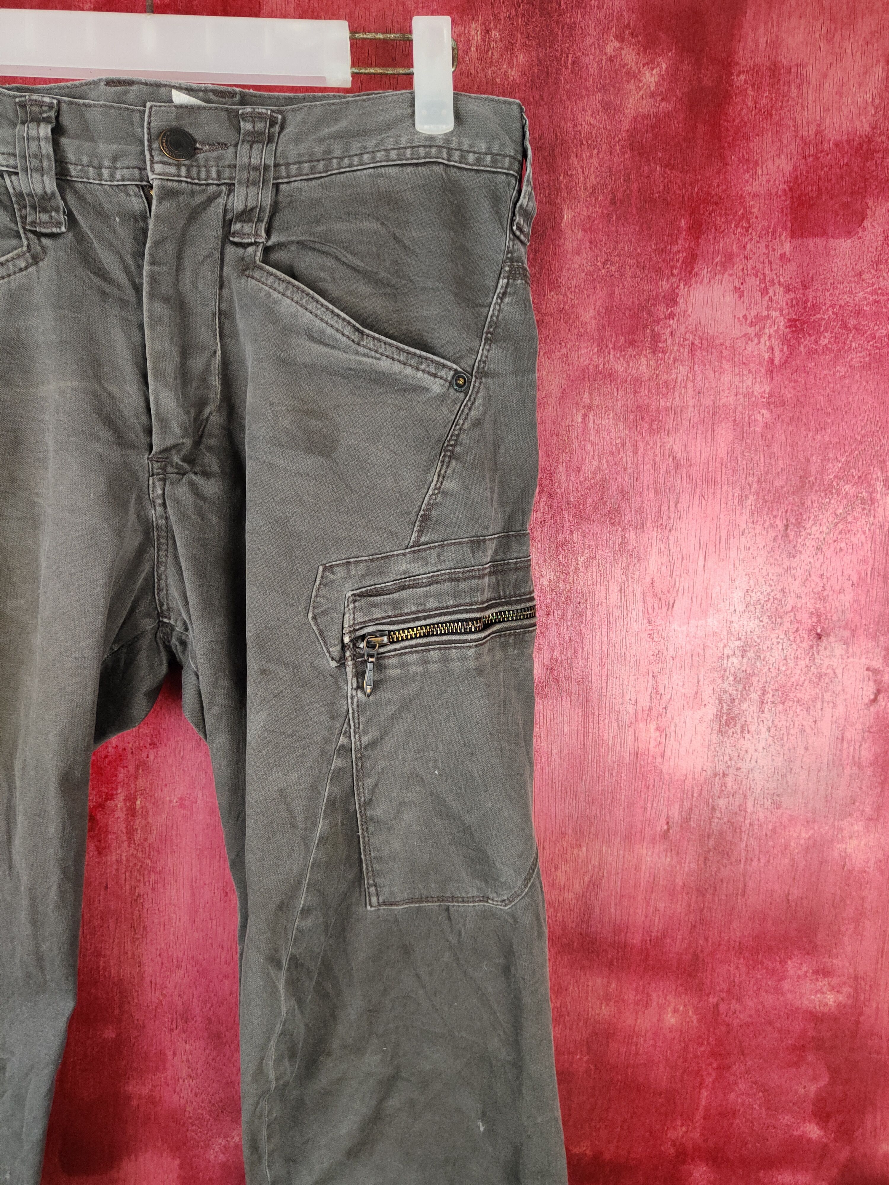 Japanese Brand × Vintage Evenriver Black Faded Tactical Cargo Pants #S518 Size US 30 / EU 46 - 5 Thumbnail