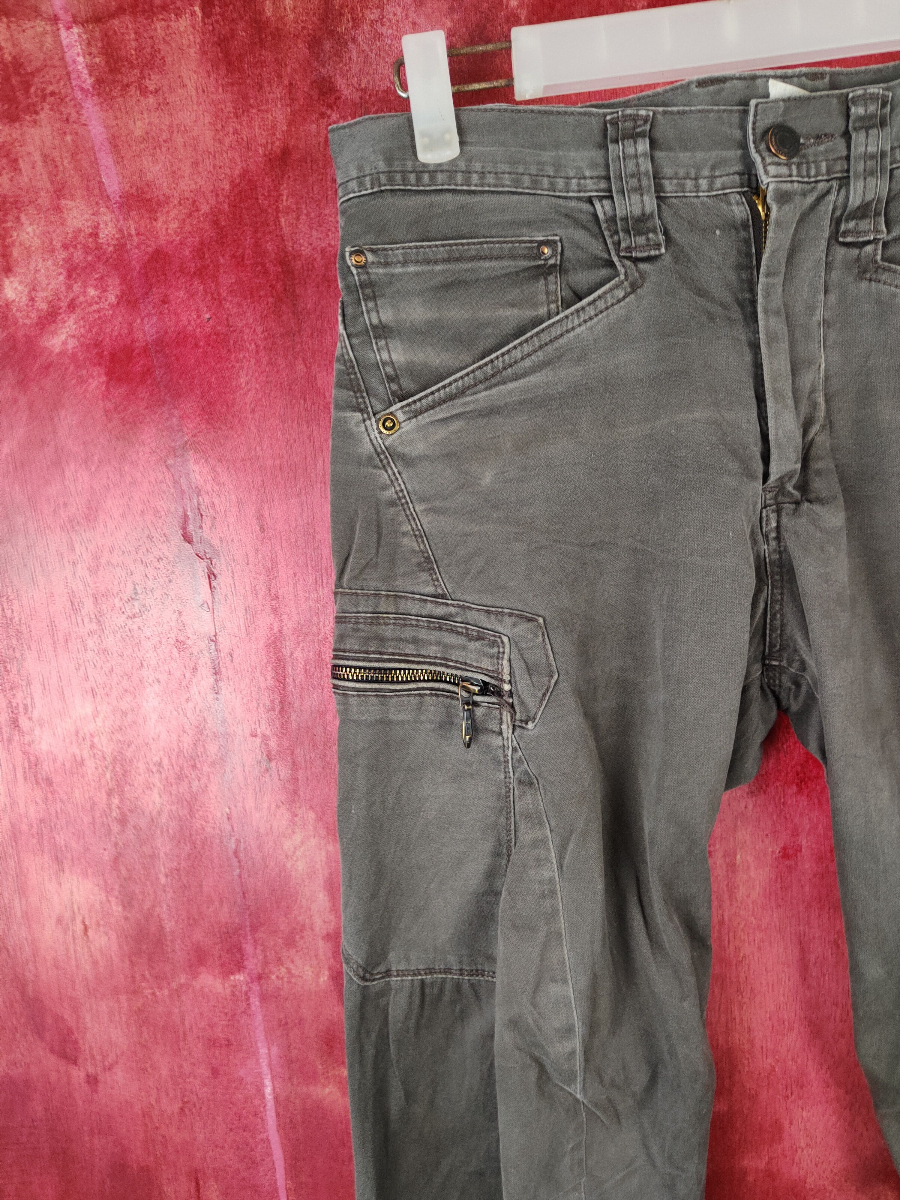 Japanese Brand × Vintage Evenriver Black Faded Tactical Cargo Pants #S518 Size US 30 / EU 46 - 3 Thumbnail