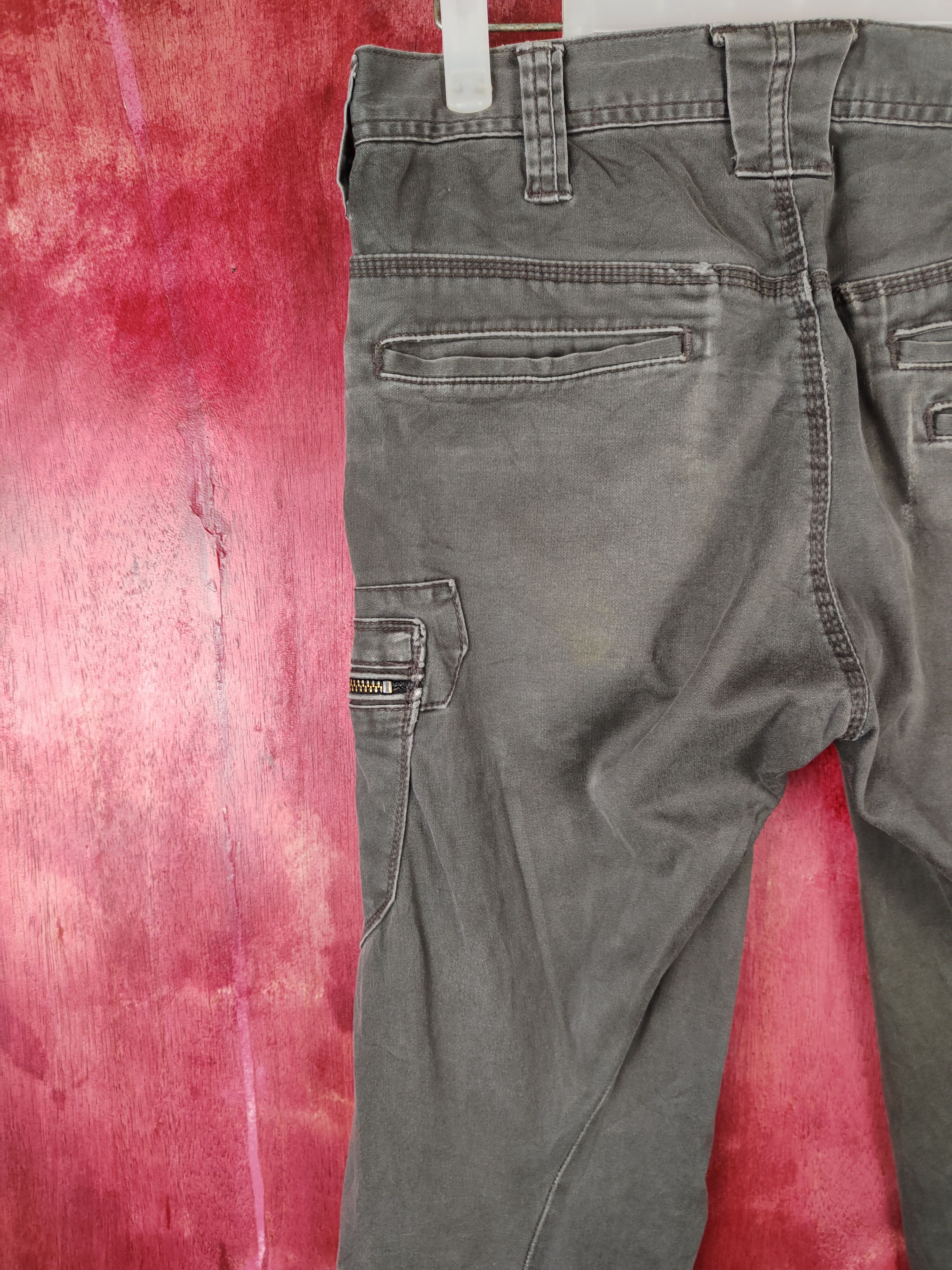 Japanese Brand × Vintage Evenriver Black Faded Tactical Cargo Pants #S518 Size US 30 / EU 46 - 8 Thumbnail