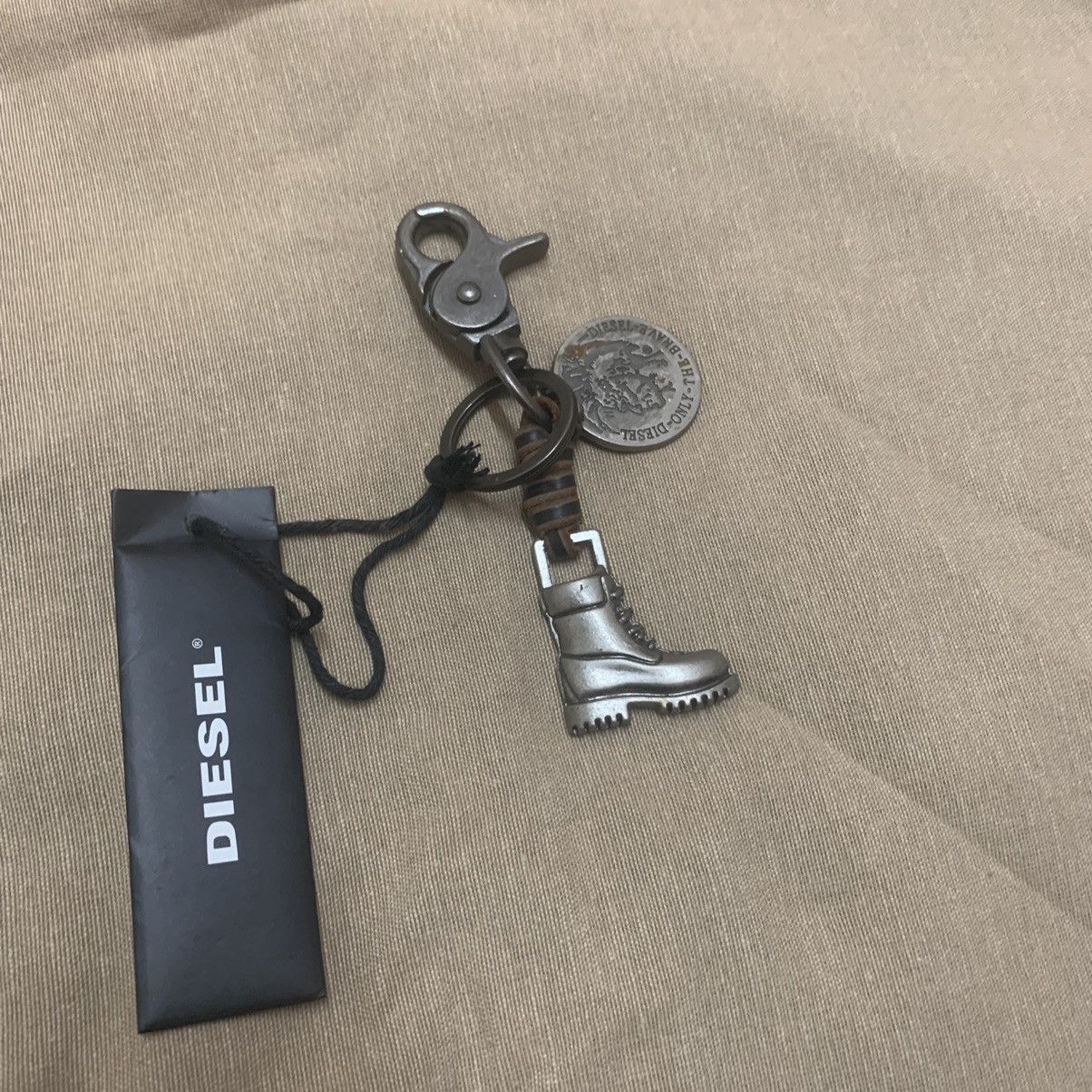 Diesel Diesel Leather Key Chain Size ONE SIZE - 2 Thumbnail