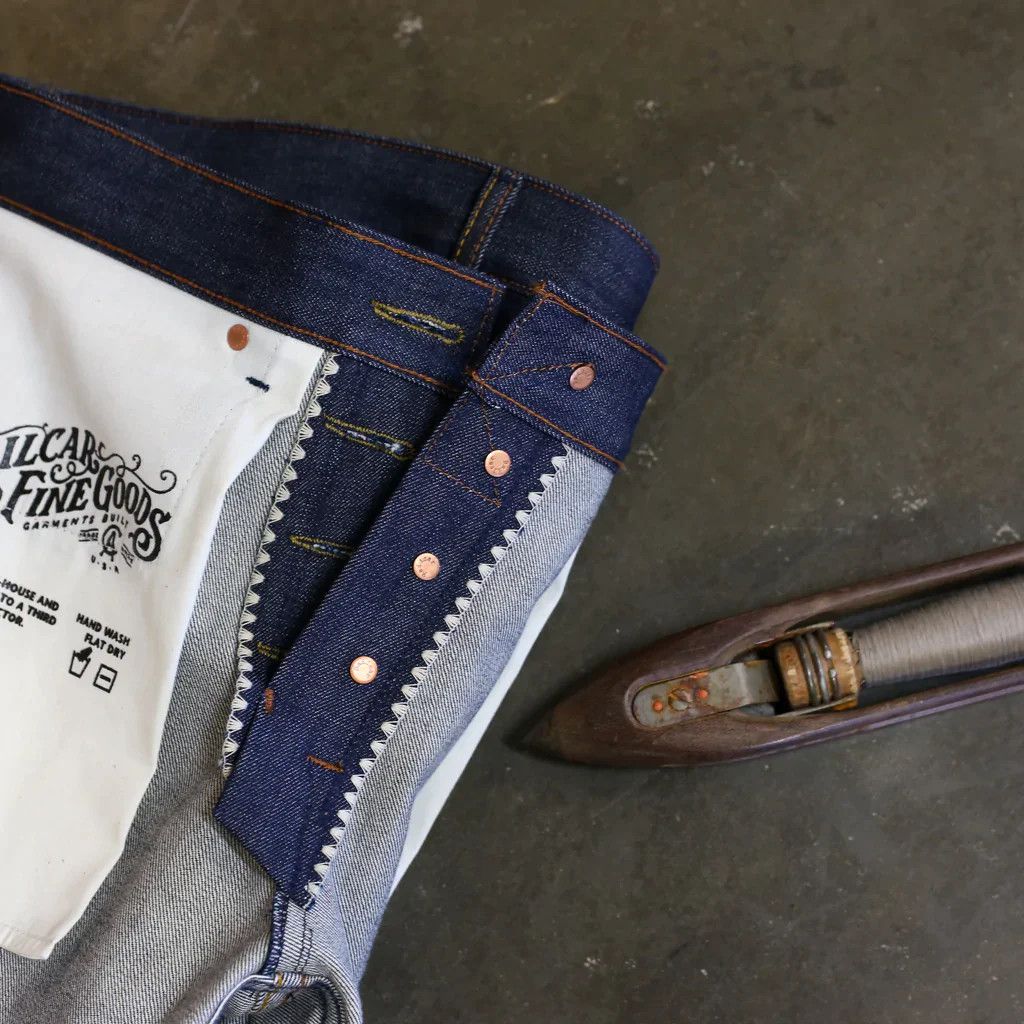 Railcar Fine Goods Railcar Fine Goods Spikes x001 Slim Taper 13.5oz Jeans Size US 36 / EU 52 - 4 Thumbnail
